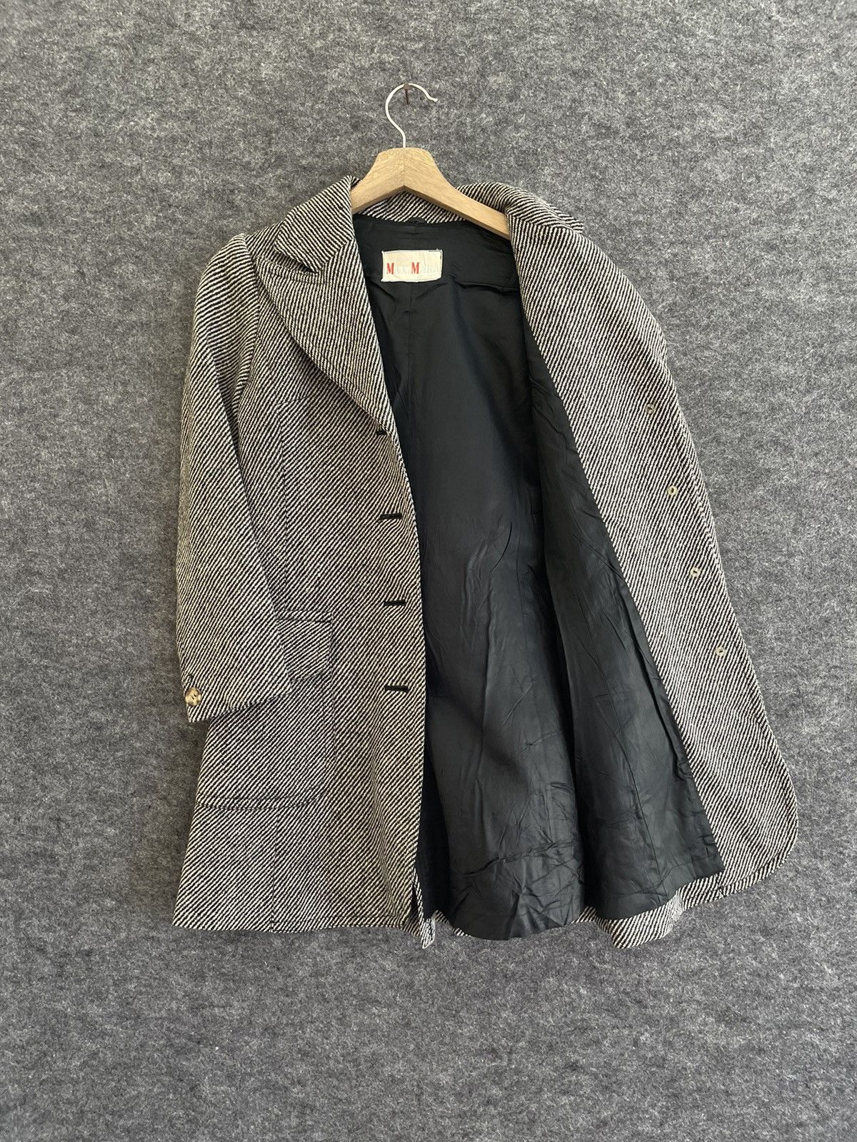 Max Mara VINTAGE MAX MARA TOKYO SUNCY WOOL JACKET Size S / US 4 / IT 40 - 5 Thumbnail