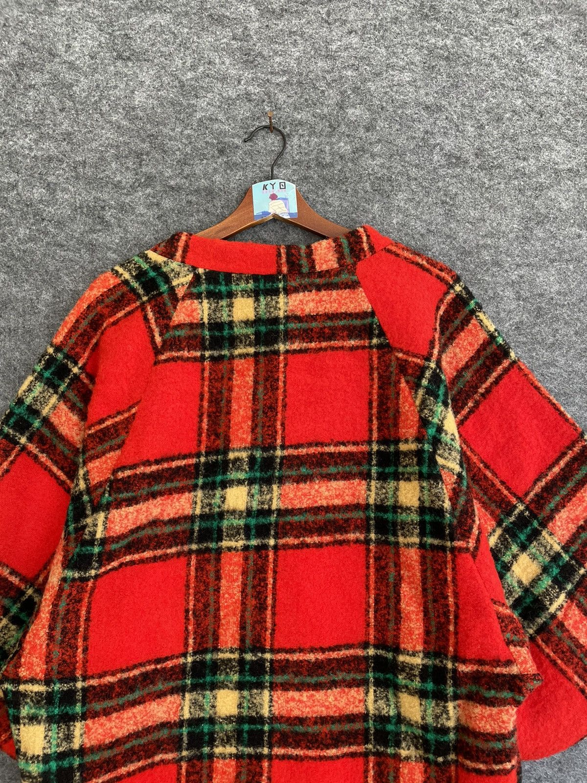 Japanese Brand × Vintage VINTAGE JAPANESE TARTAN JACKET Size US L / EU 52-54 / 3 - 4 Thumbnail
