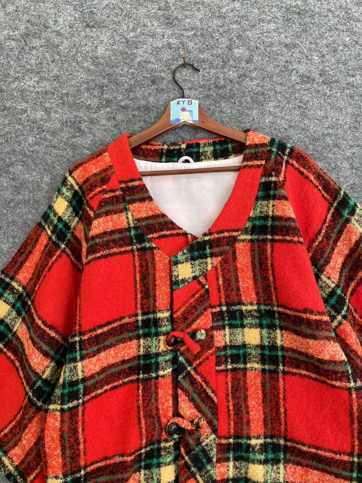 Japanese Brand × Vintage VINTAGE JAPANESE TARTAN JACKET Size US L / EU 52-54 / 3 - 2 Thumbnail