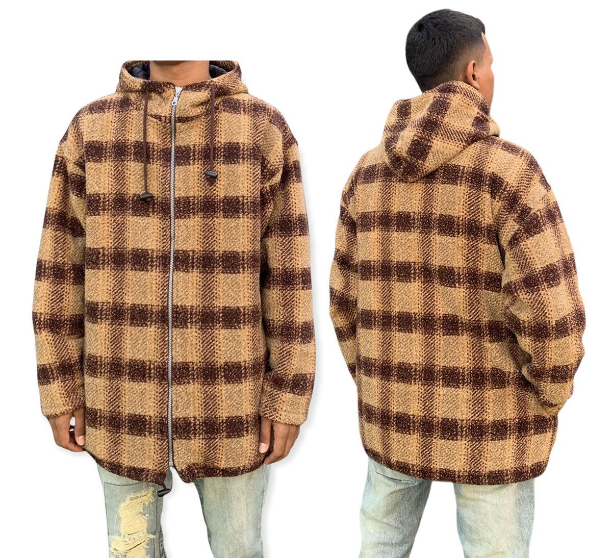 Japanese Brand 🔥Wool Cashmere Jacket Designed By Earth Team Size US XL / EU 56 / 4 - 2 Thumbnail