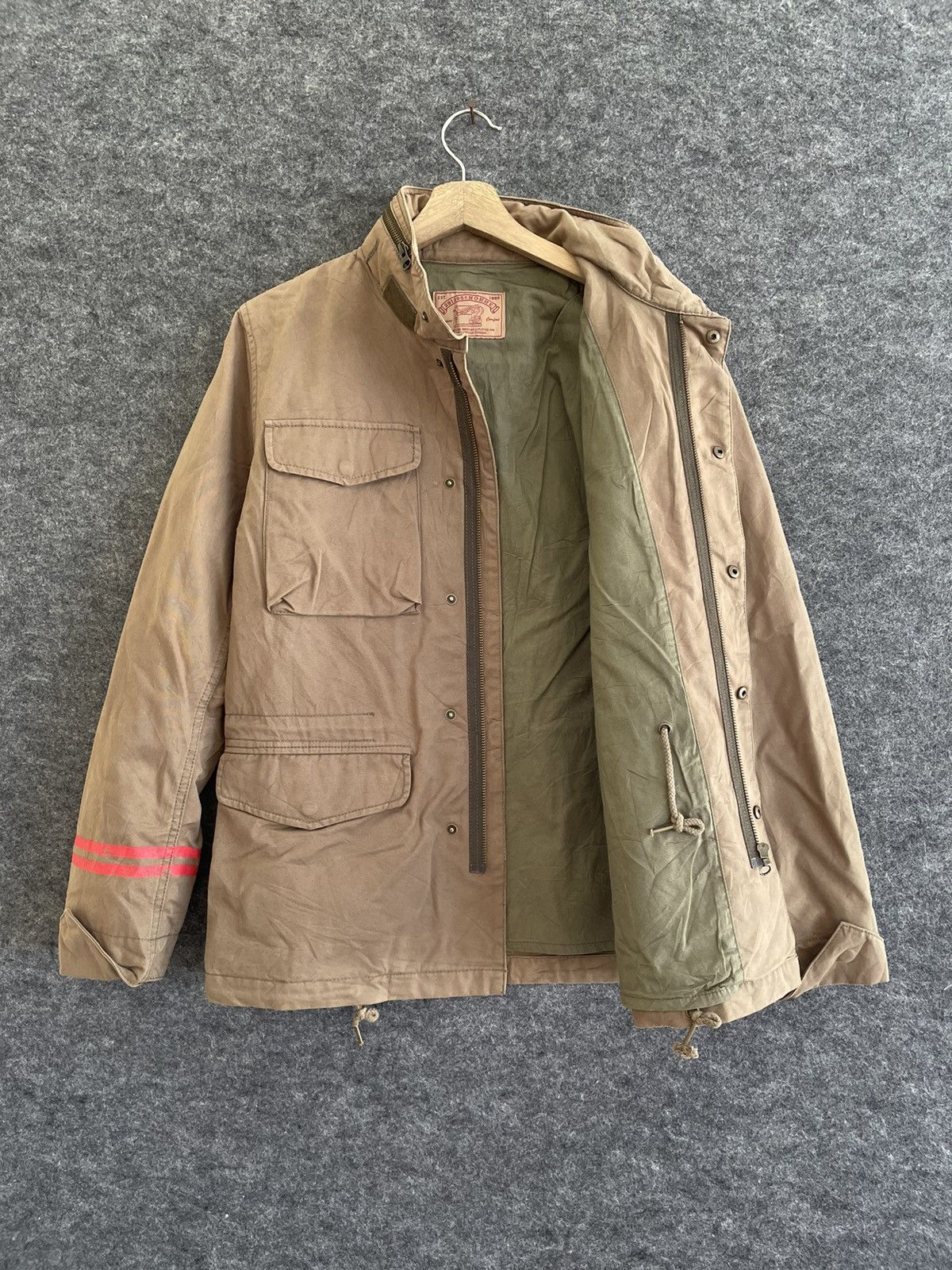 Japanese Brand 291295 HOMME MILITARY JACKET Size US L / EU 52-54 / 3 - 5 Thumbnail