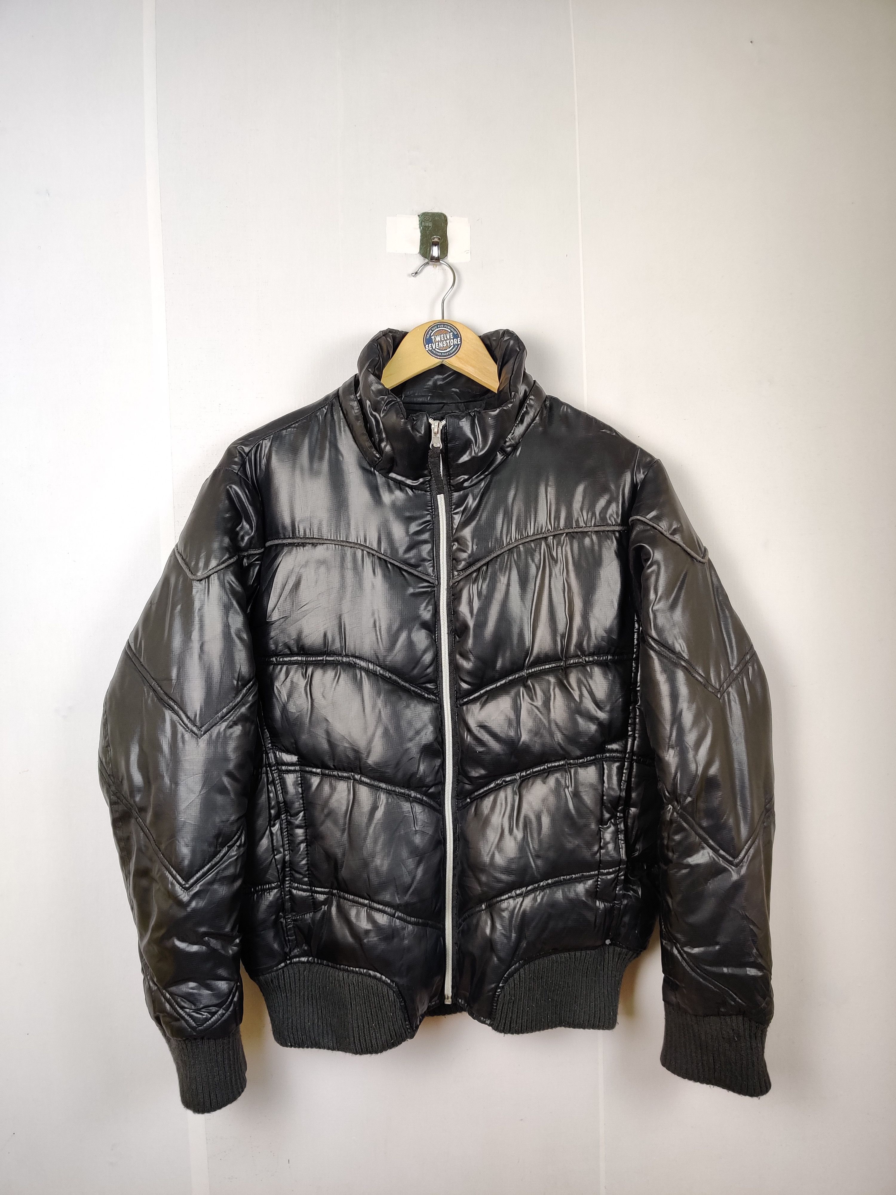 Japanese Brand Vintage 90s Virgin Voyage Down Puffer Jacket Size US M / EU 48-50 / 2 - 1 Thumbnail