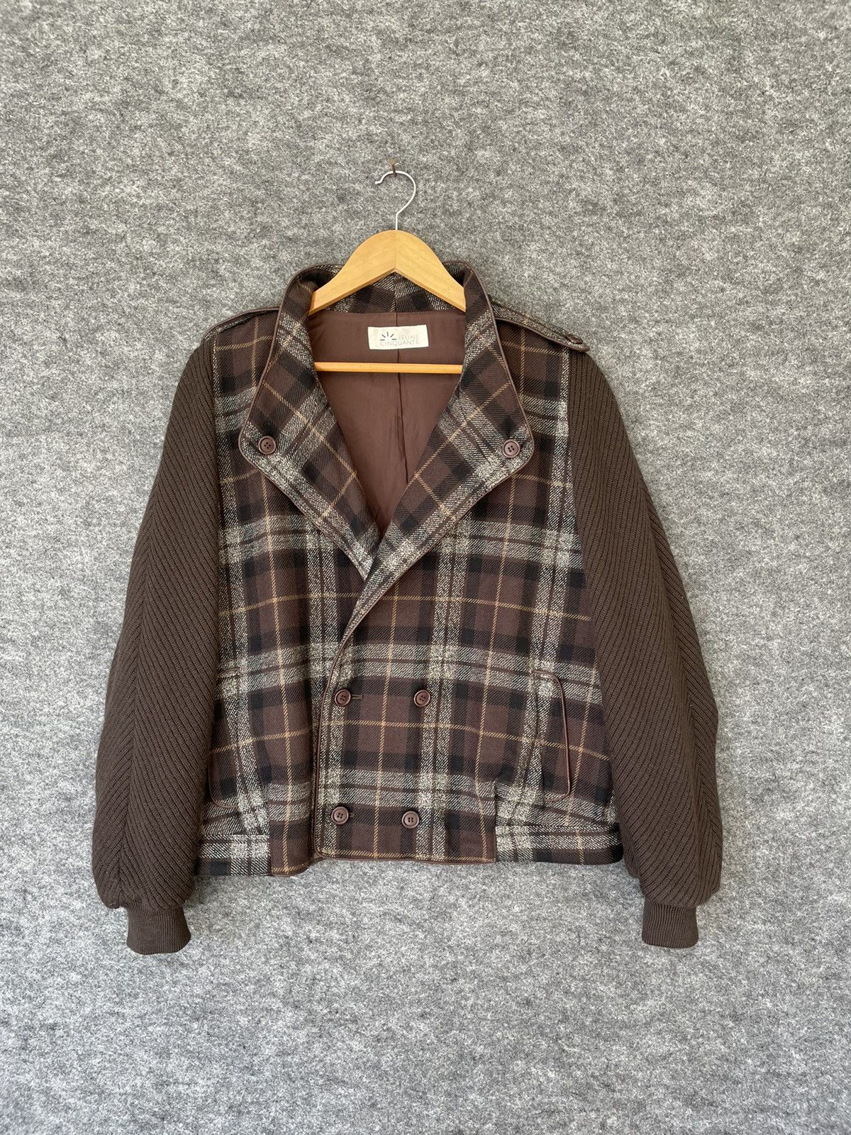 image of Vintage Jeune Cinquante Hybrid Jacket in Mix, Men's (Size Large)