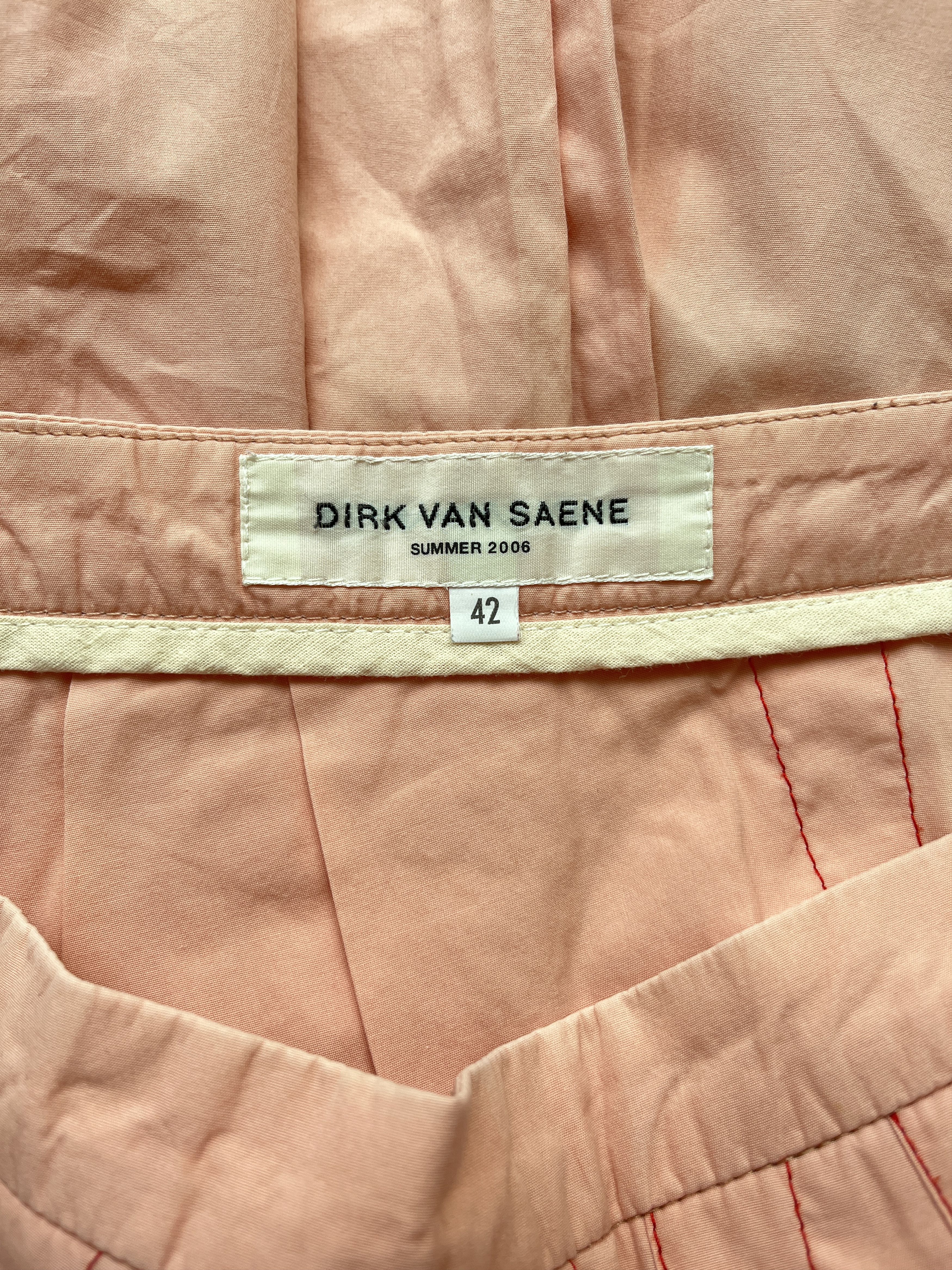 Dirk Van Saene ⚡️QUICK SALE⚡️2006 Dirk van Saene Pink Skirt Size 30" / US 8 / IT 44 - 3 Thumbnail
