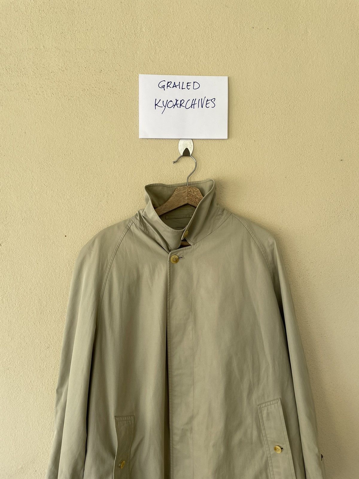 Burberry VINTAGE BURBERRY’S TRENCH JACKET Size US L / EU 52-54 / 3 - 3 Thumbnail