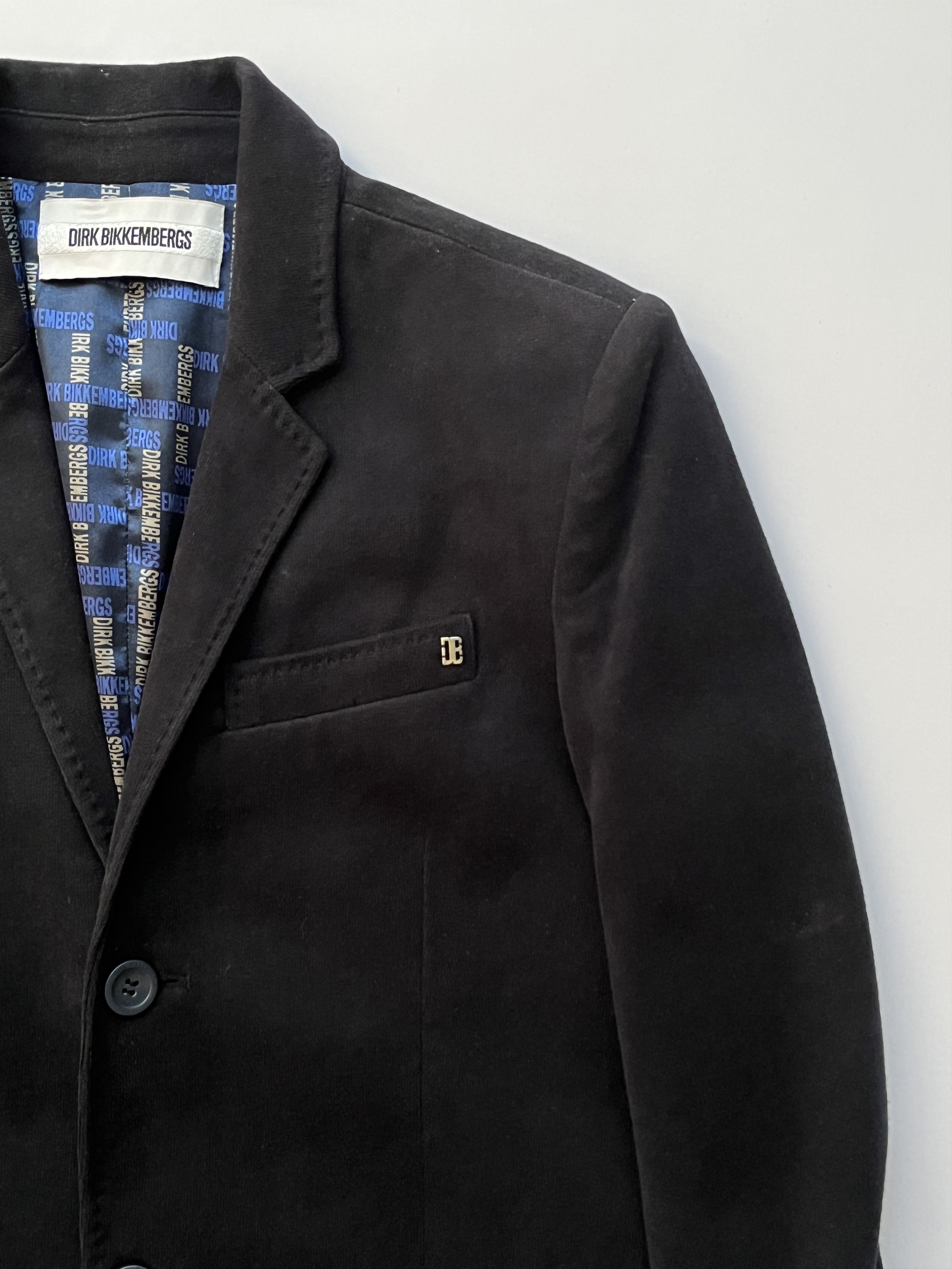 Dirk Bikkembergs ⚡️QUICK SALE⚡️1990's Dirk Bikkembergs Navy Jacket Blazer Size M / US 6-8 / IT 42-44 - 3 Thumbnail