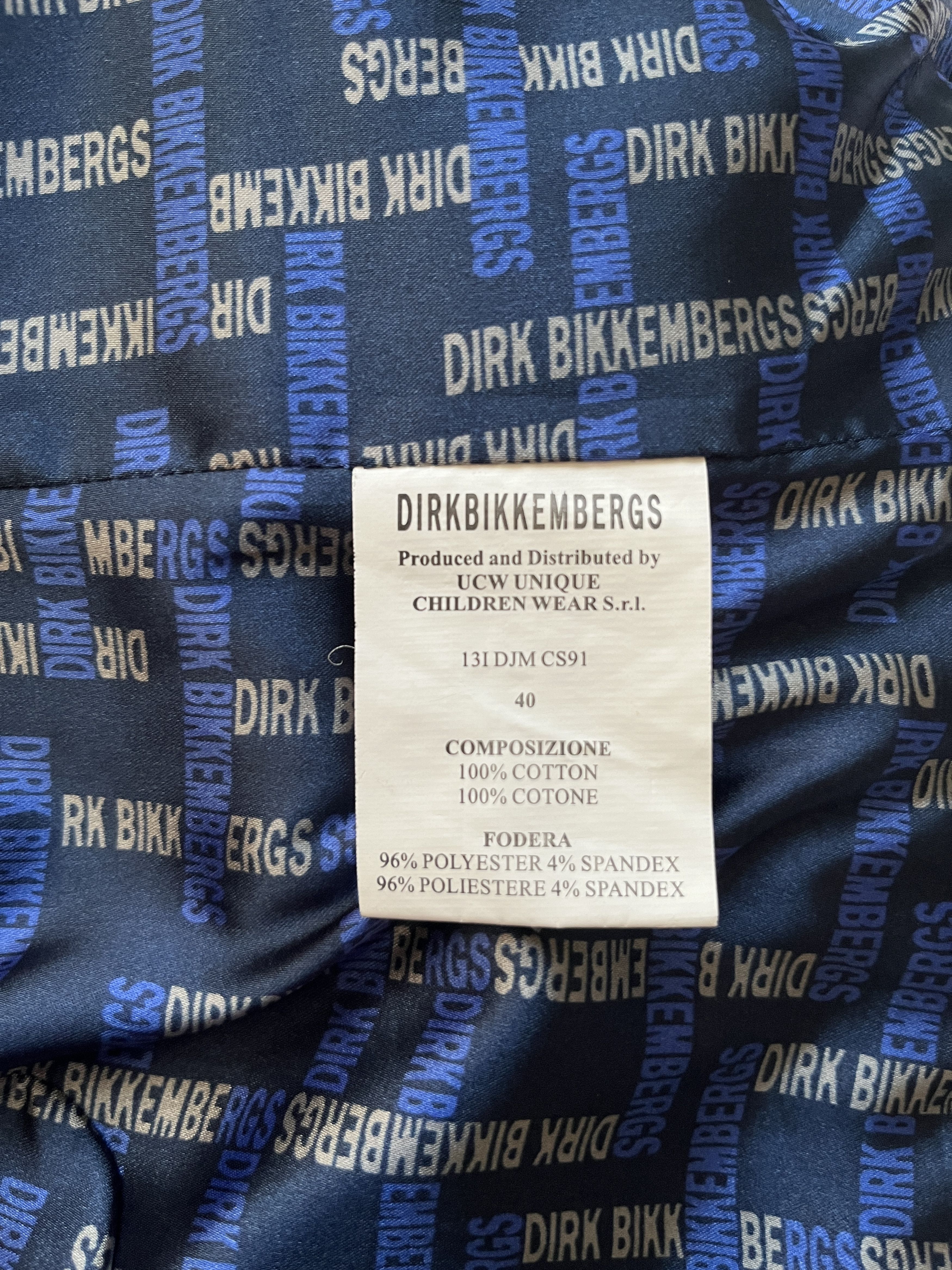Dirk Bikkembergs ⚡️QUICK SALE⚡️1990's Dirk Bikkembergs Navy Jacket Blazer Size M / US 6-8 / IT 42-44 - 5 Thumbnail