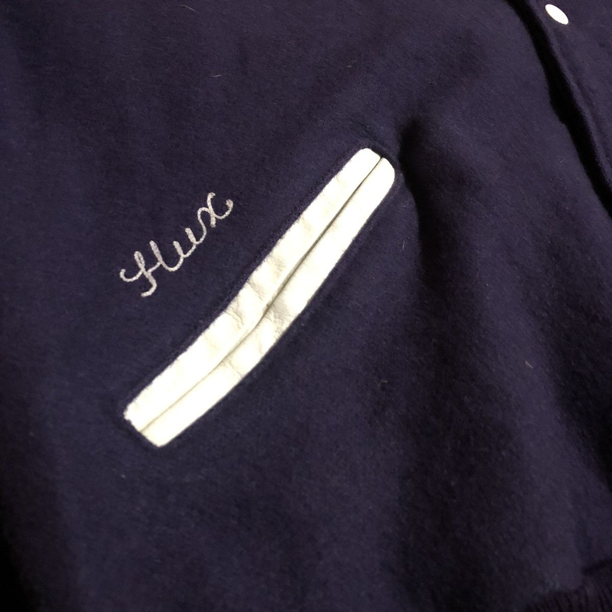 Vintage Vintage De Long Letterman Varsity Jacket leather Sleeve Size US XL / EU 56 / 4 - 5 Thumbnail