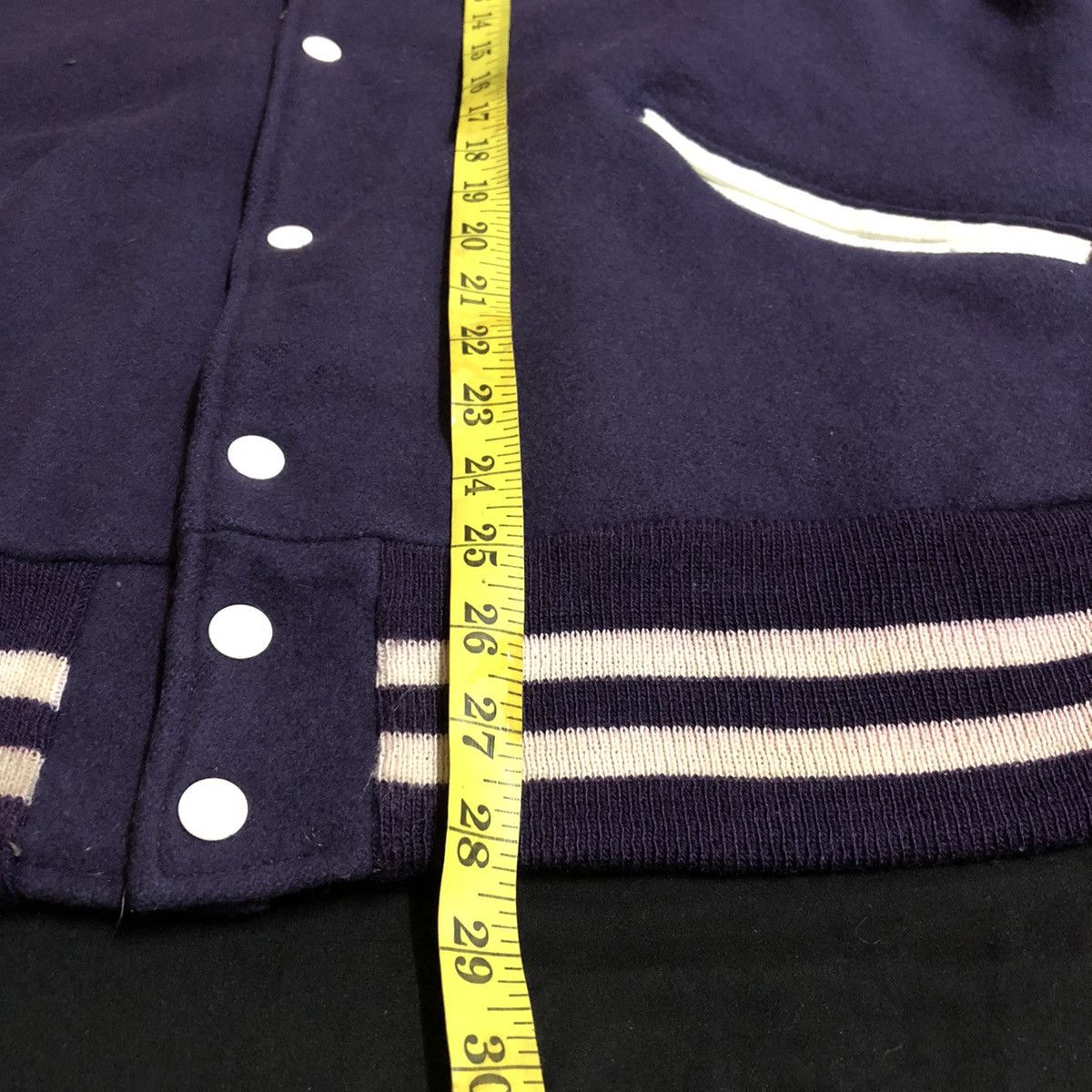 Vintage Vintage De Long Letterman Varsity Jacket leather Sleeve Size US XL / EU 56 / 4 - 12 Thumbnail