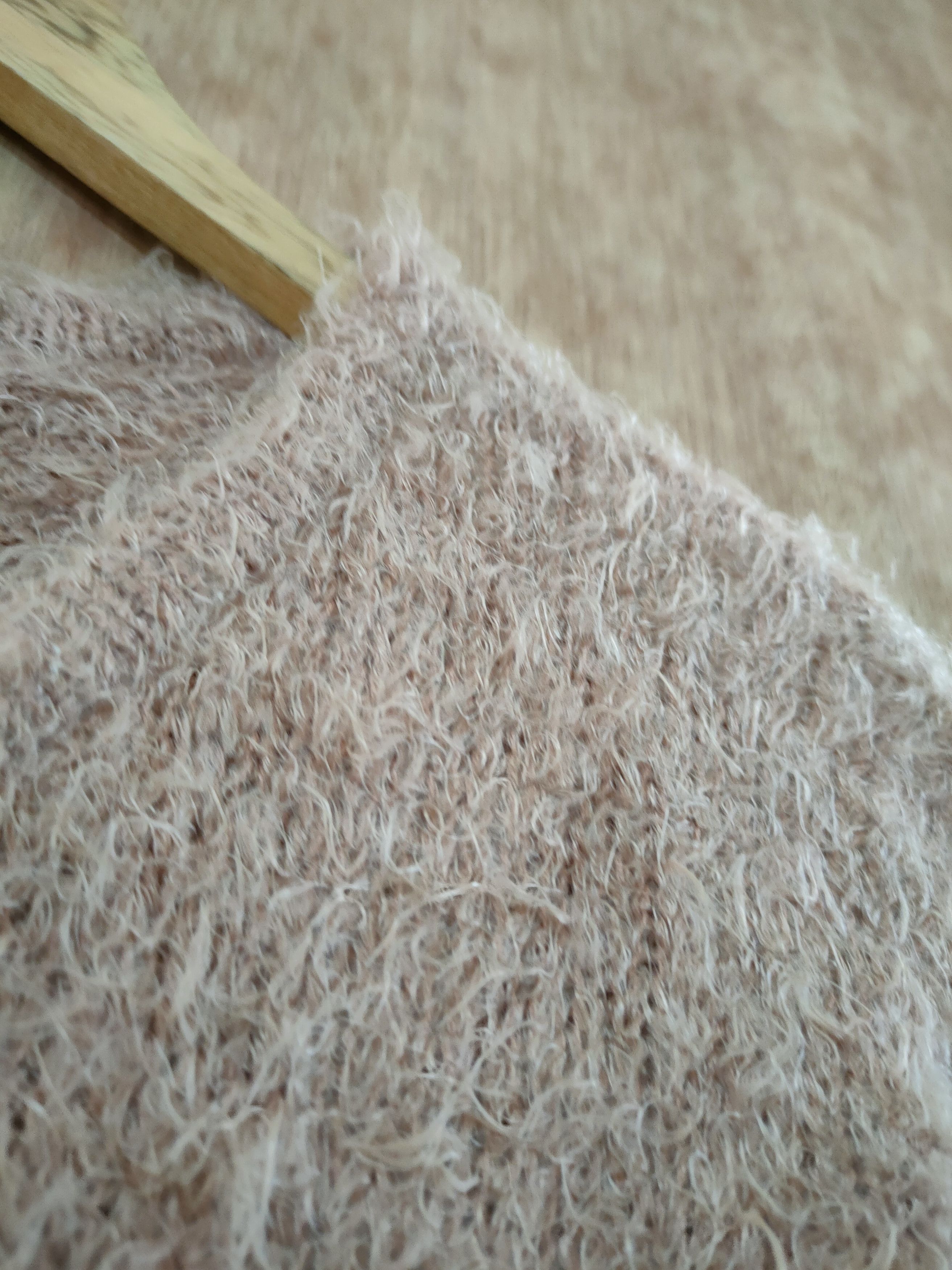 Vintage D Hug Me shaggy mohair fur japan knitwear winter #46-544 Size XS / US 0-2 / IT 36-38 - 6 Thumbnail