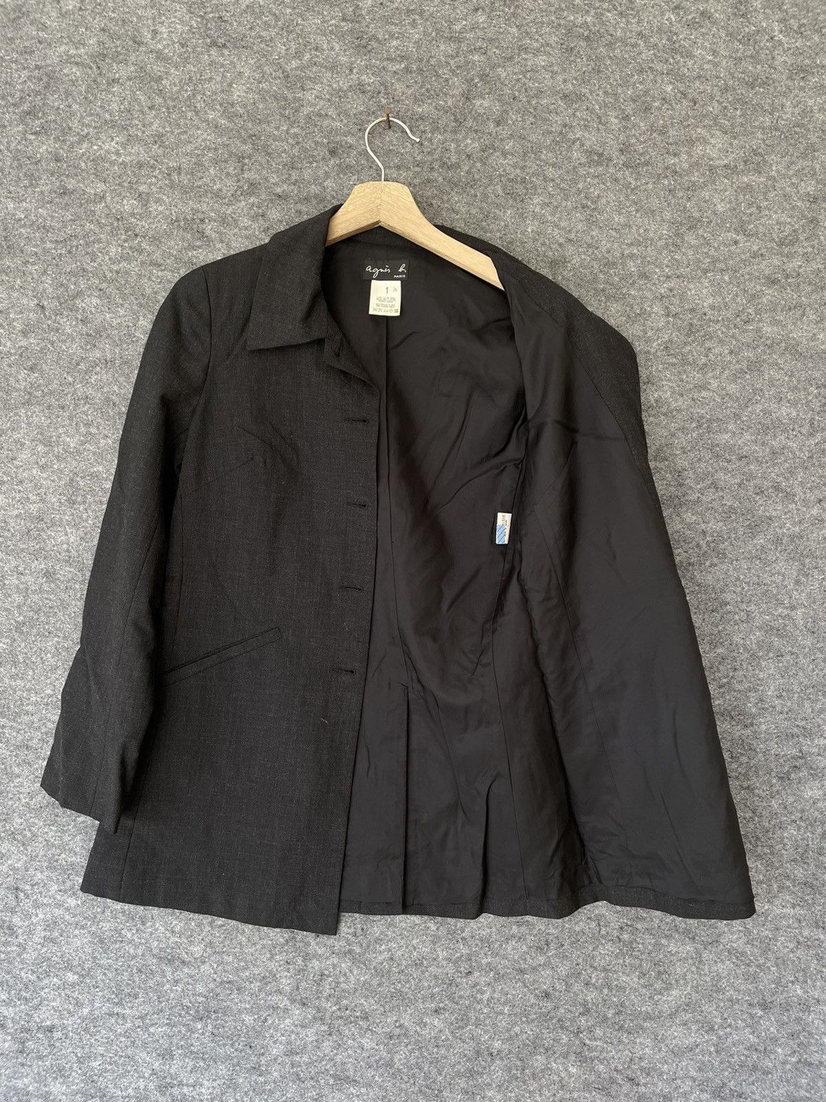 agnes b. AGNES B BLACK JACKET Size US S / EU 44-46 / 1 - 5 Thumbnail