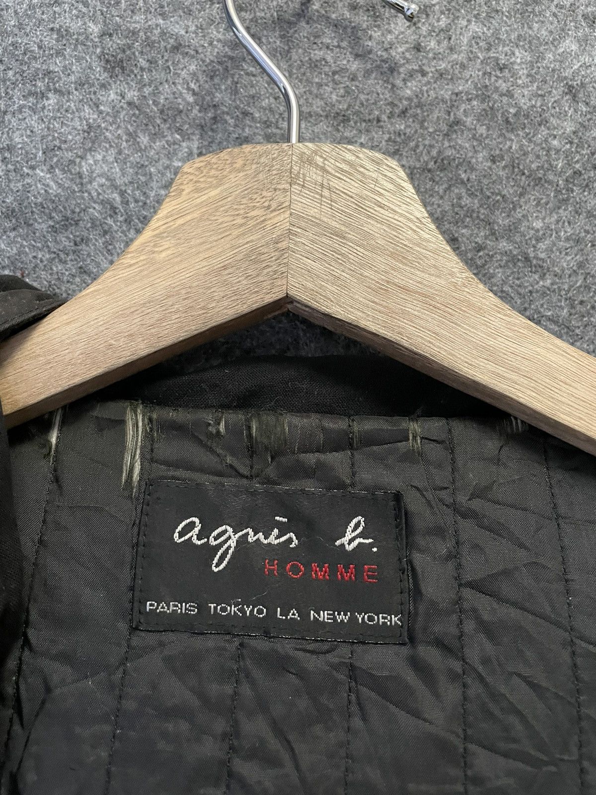 agnes b. VINTAGE AGNES B WAX JACKET Size US L / EU 52-54 / 3 - 7 Thumbnail