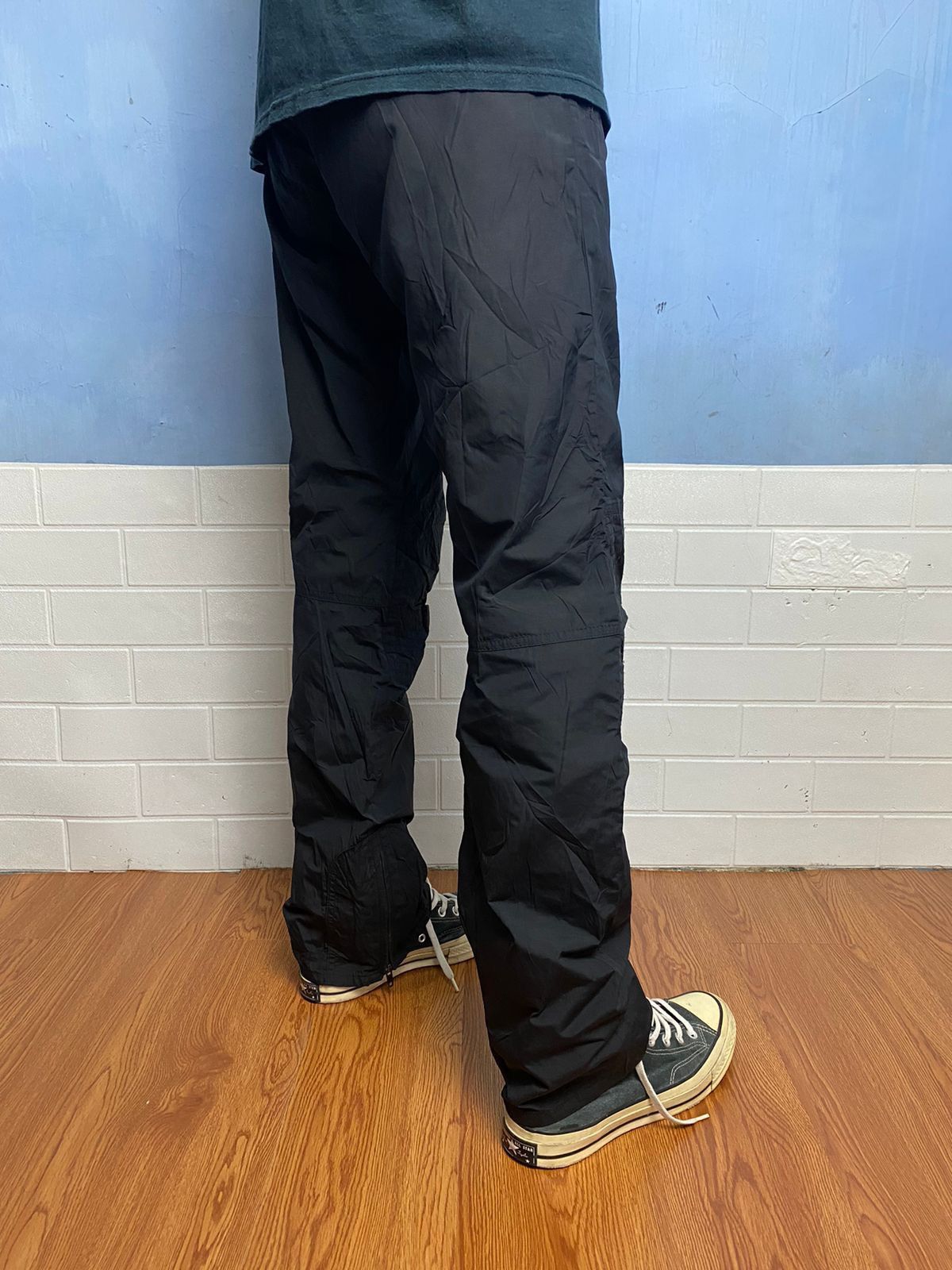 Helmut Lang Helmut Lang AW99 Astro Double Cuff Nylon Pants Size US 30 / EU 46 - 3 Thumbnail