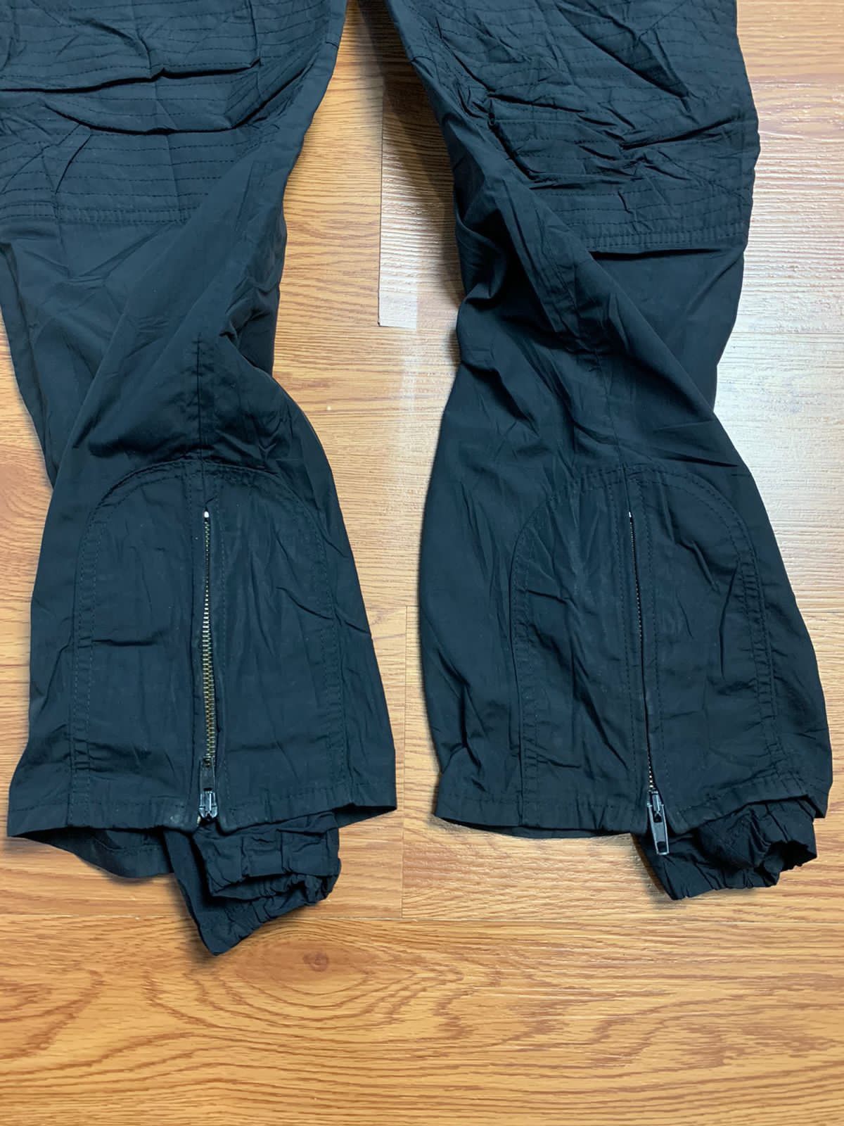 Helmut Lang Helmut Lang AW99 Astro Double Cuff Nylon Pants Size US 30 / EU 46 - 8 Thumbnail
