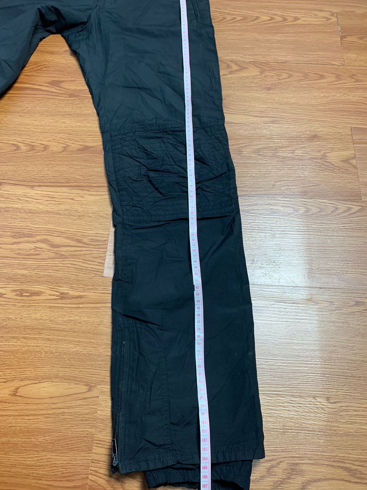 Helmut Lang Helmut Lang AW99 Astro Double Cuff Nylon Pants Size US 30 / EU 46 - 25 Thumbnail