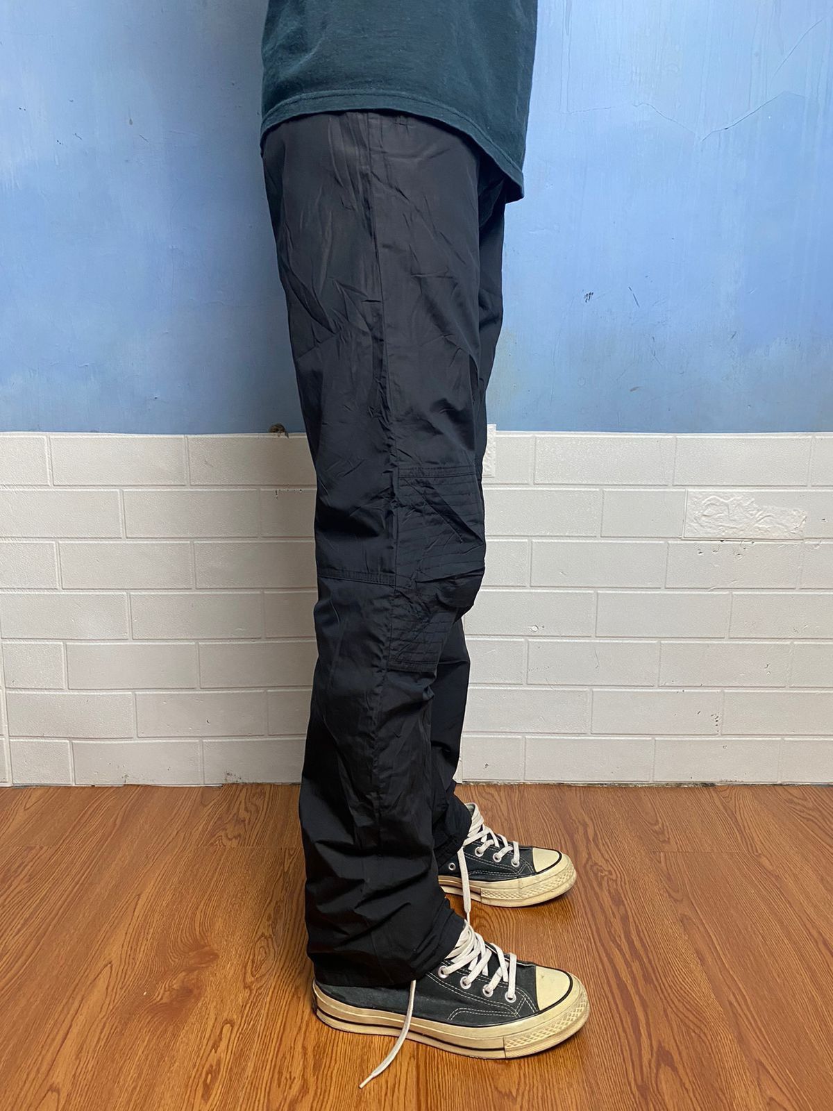 Helmut Lang Helmut Lang AW99 Astro Double Cuff Nylon Pants Size US 30 / EU 46 - 4 Thumbnail