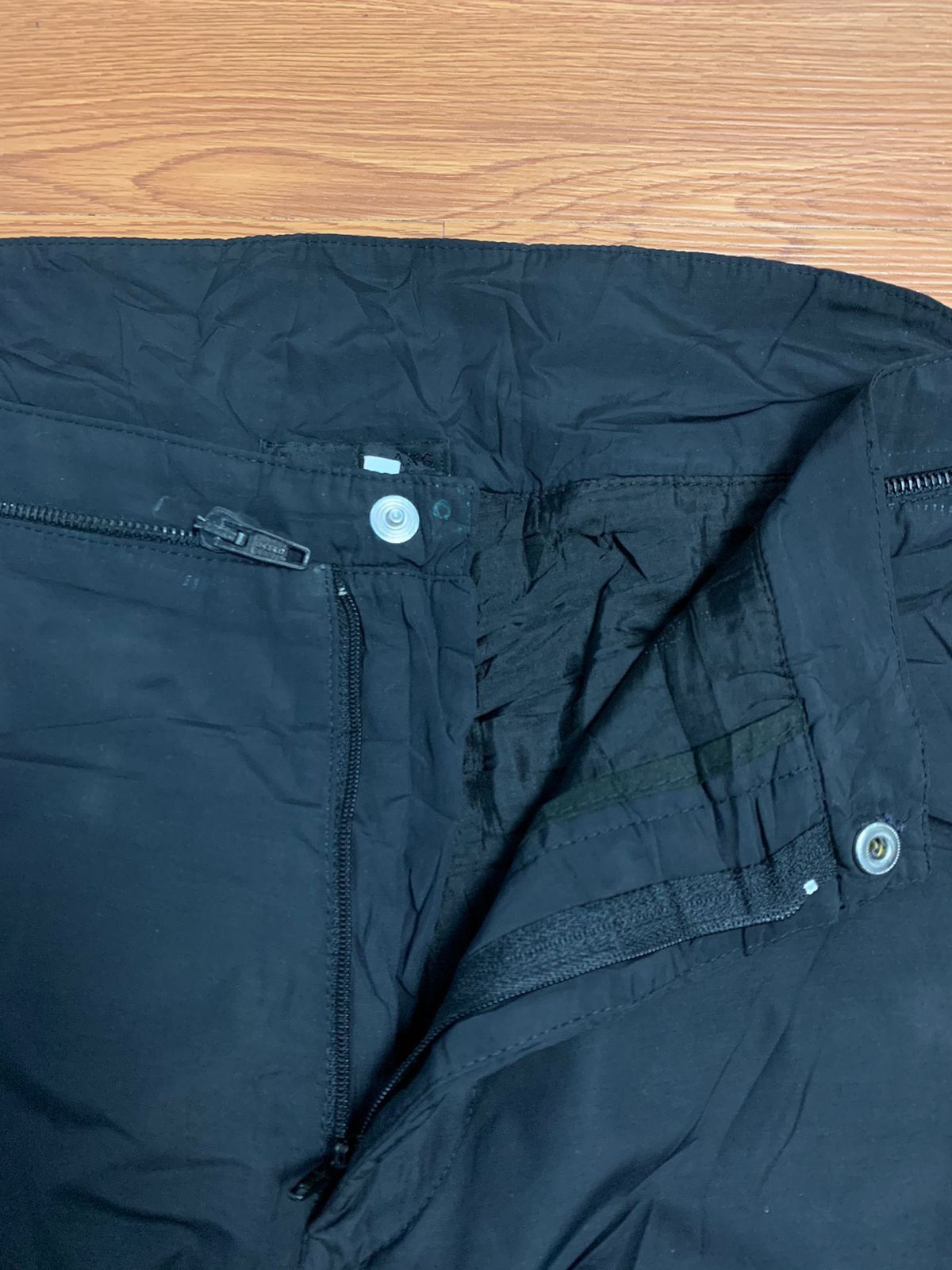 Helmut Lang Helmut Lang AW99 Astro Double Cuff Nylon Pants Size US 30 / EU 46 - 9 Thumbnail