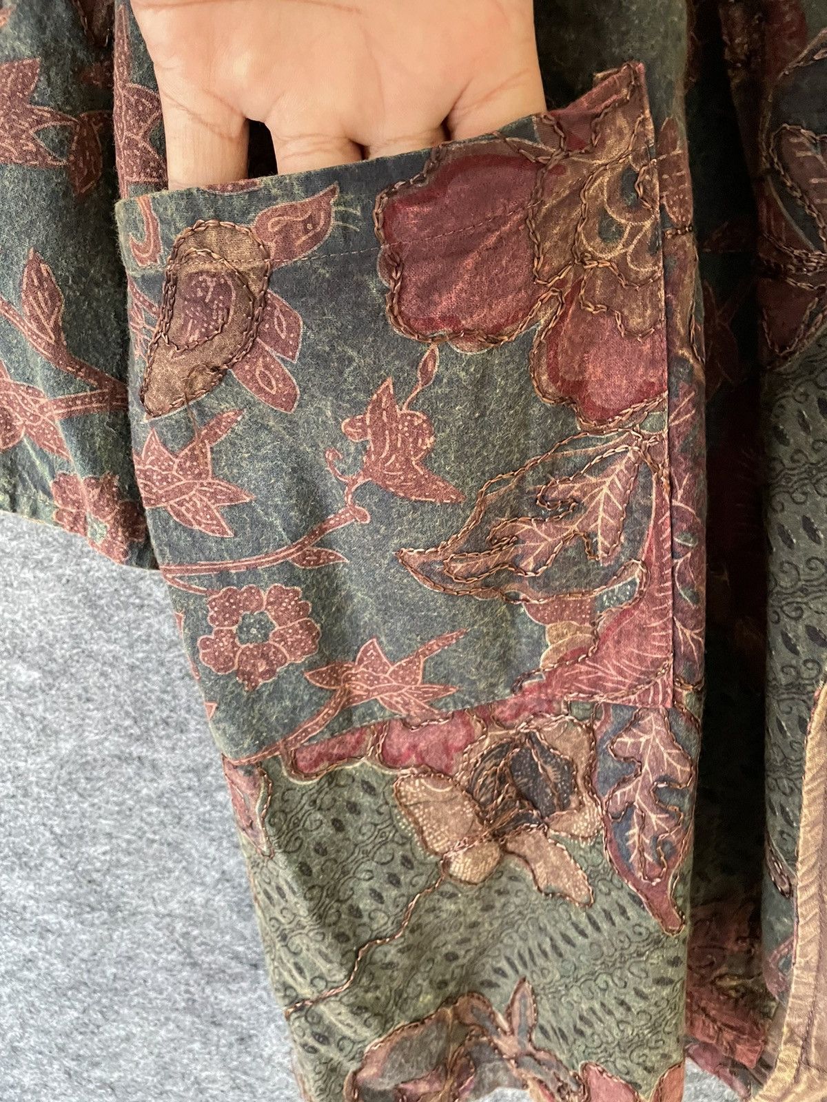 Vintage VINTAGE SAMA SAMA FLORAL CARDIGAN JACKET Size US L / EU 52-54 / 3 - 6 Thumbnail