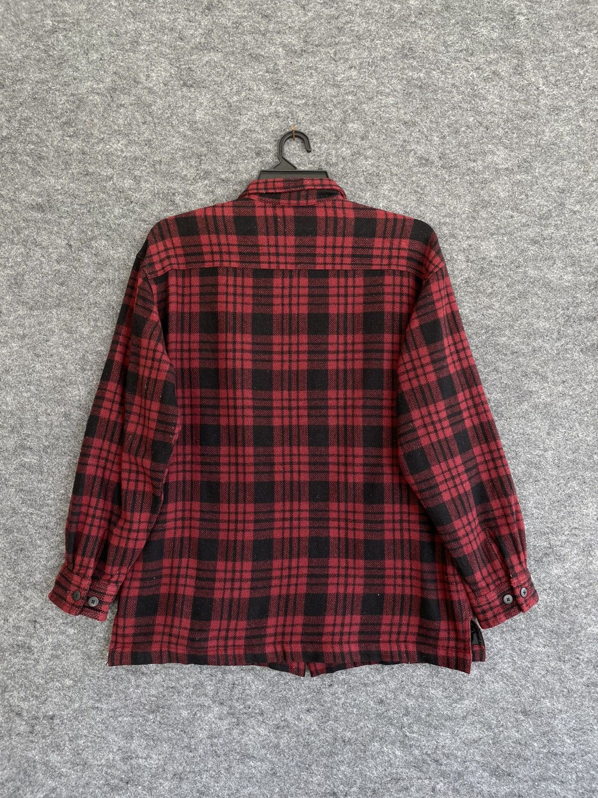 Flannel × Japanese Brand CAL BEAR TARTAN FLANNEL JACKET Size US M / EU 48-50 / 2 - 3 Thumbnail