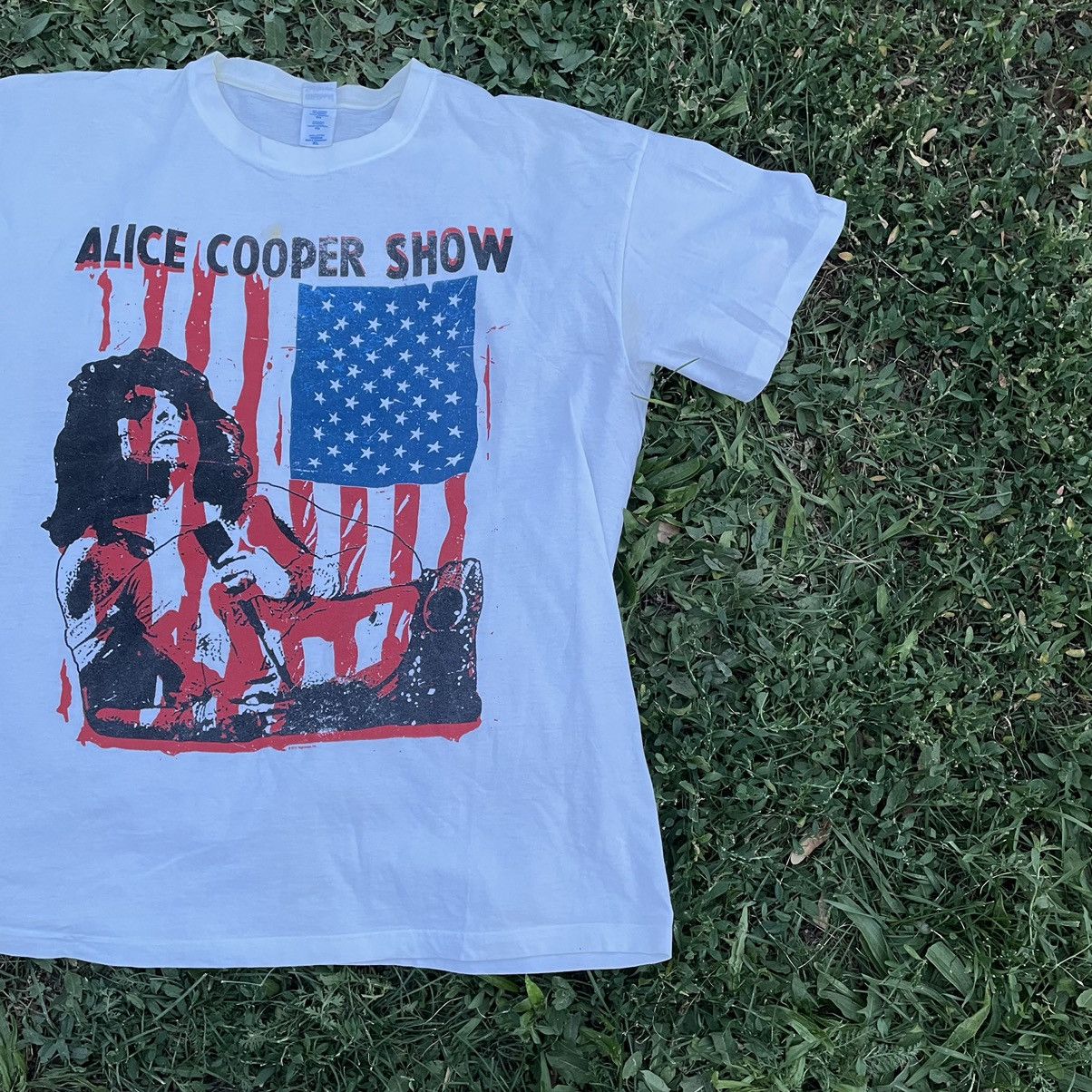 Band Tees Vintage Y2K Alice Cooper Horror Print Band Rock Streetwear Size US XL / EU 56 / 4 - 2 Thumbnail
