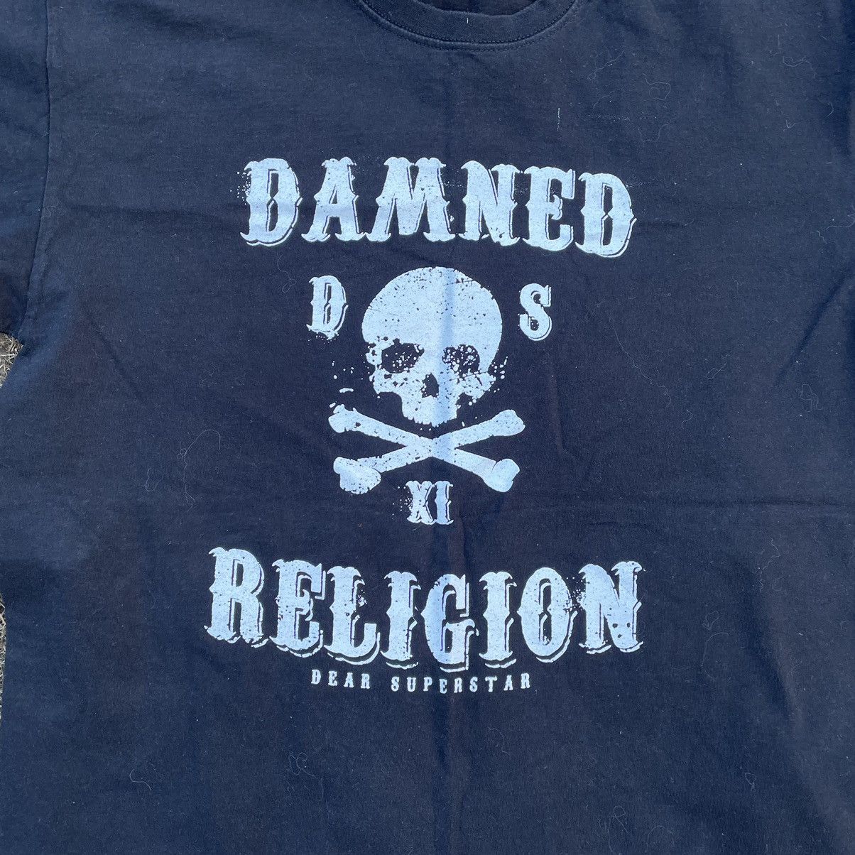 Vintage Vintage Y2K Damned Religion Skull Graphic Tee Punk Washed XL Size US XL / EU 56 / 4 - 2 Thumbnail