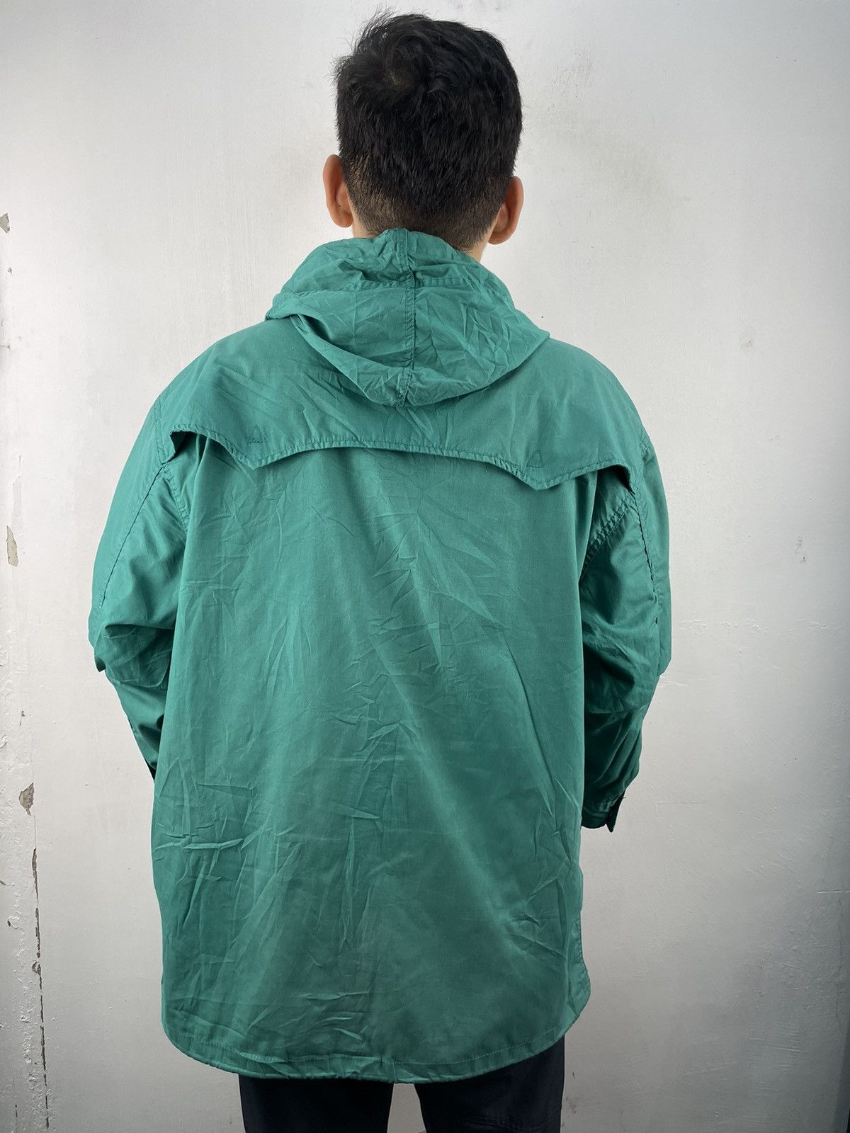 Converse Vintage Converse Coach Jacket Hoodie Parka Baggy Oversized Size US XL / EU 56 / 4 - 2 Thumbnail