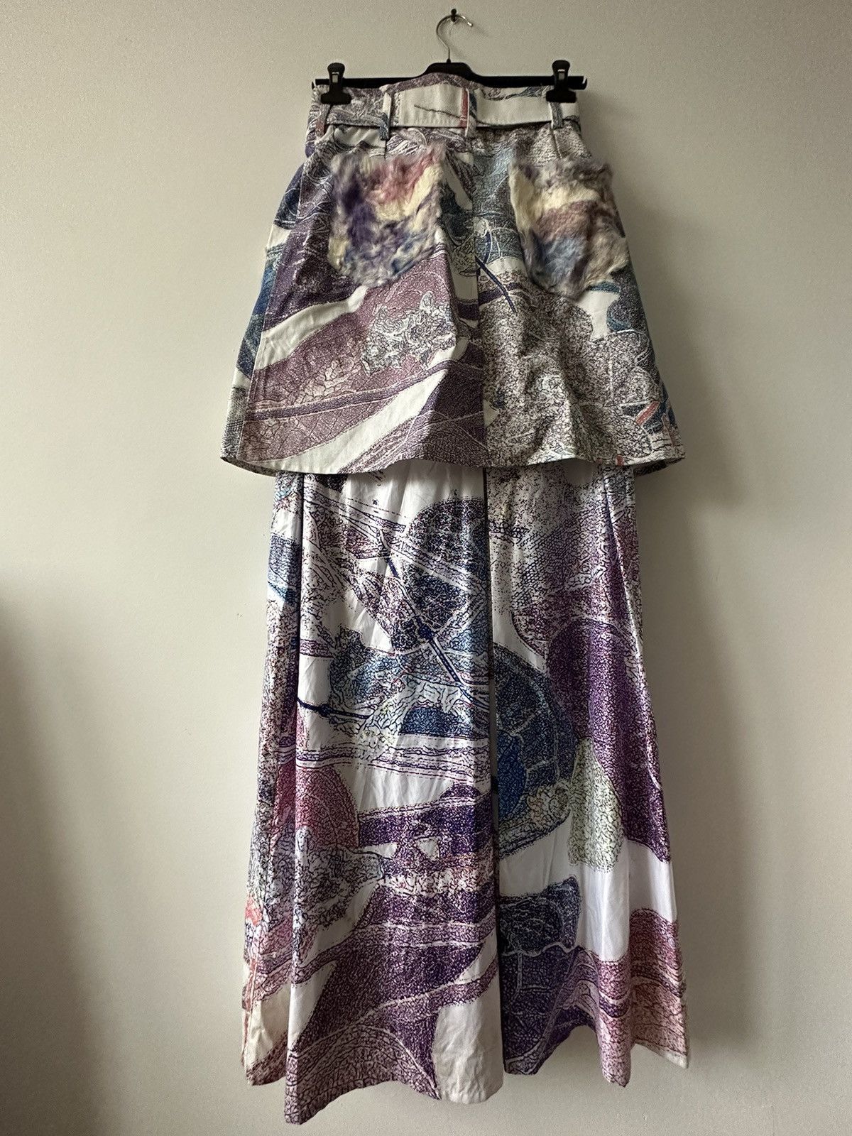 Other Floral nylon skirt 1of1 Size US 32 / EU 48 - 10 Thumbnail