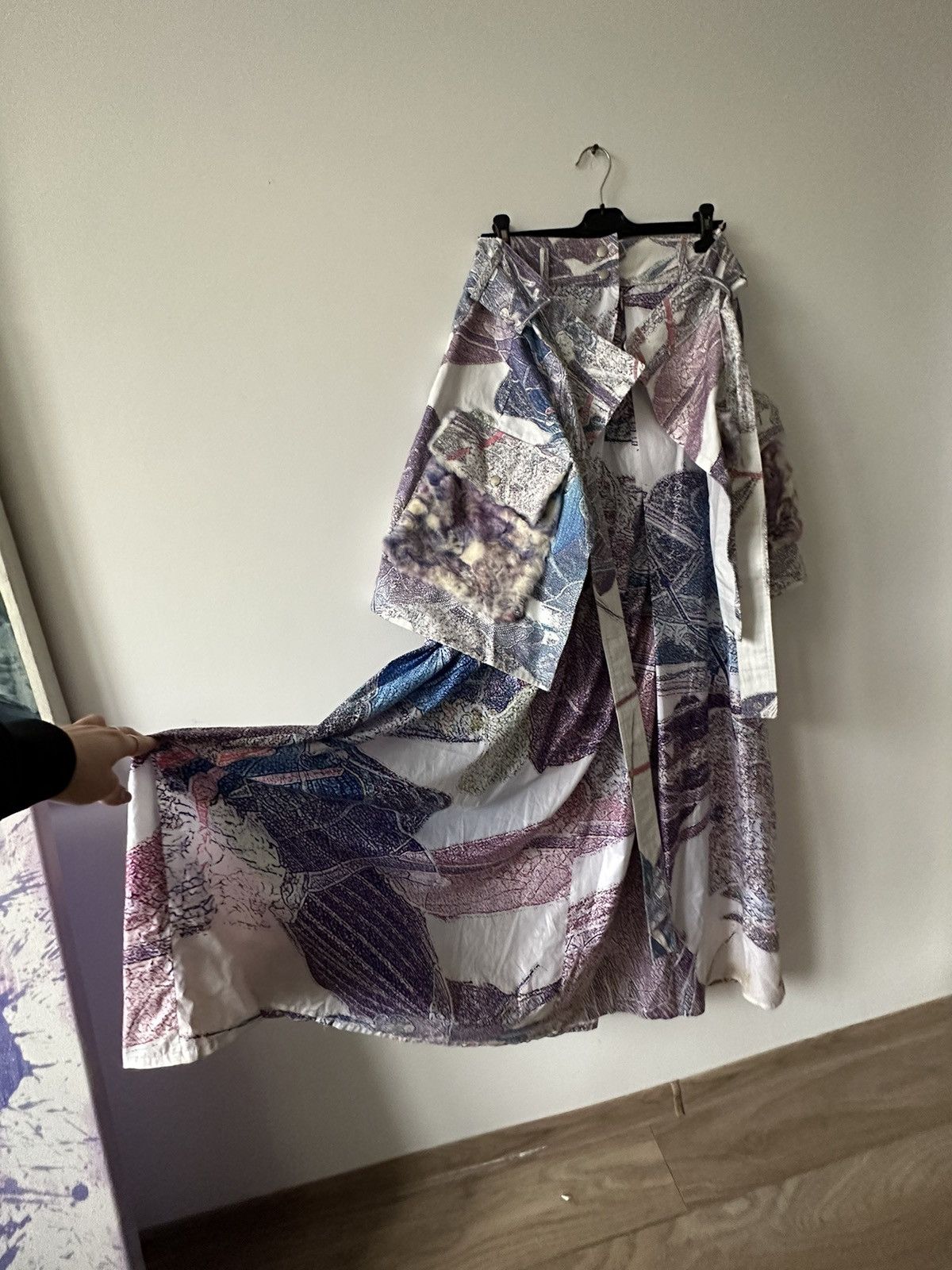 Other Floral nylon skirt 1of1 Size US 32 / EU 48 - 14 Thumbnail