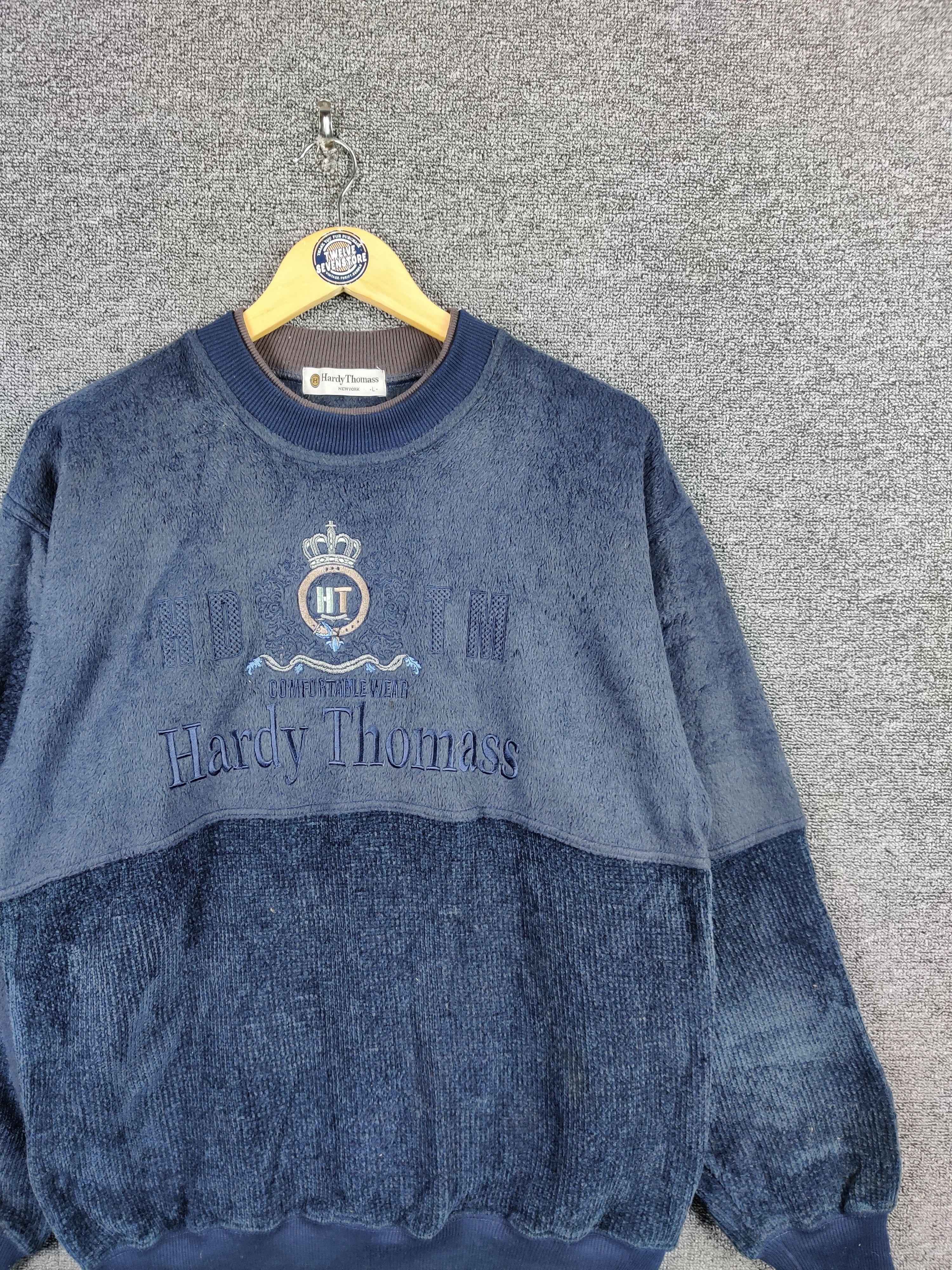 Japanese Brand Vintage Japanese Brand Hardy Thomass Embroidery Sweatshirt Size US L / EU 52-54 / 3 - 4 Thumbnail