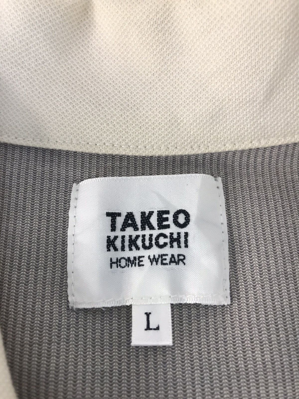 Japanese Brand × Takeo Kikuchi Vintage Takeo Kikuchi Striped Design Polo T.Shirt Style Size US L / EU 52-54 / 3 - 6 Thumbnail