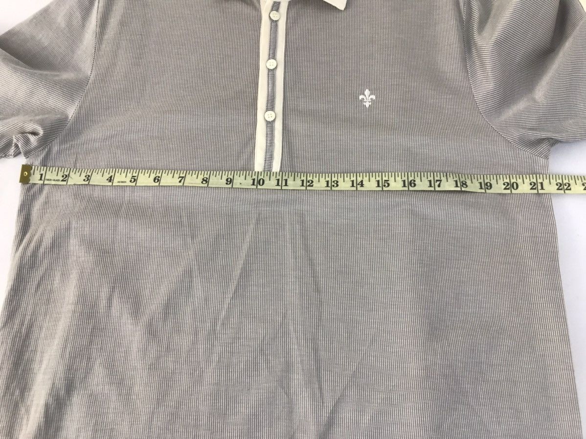 Japanese Brand × Takeo Kikuchi Vintage Takeo Kikuchi Striped Design Polo T.Shirt Style Size US L / EU 52-54 / 3 - 9 Thumbnail