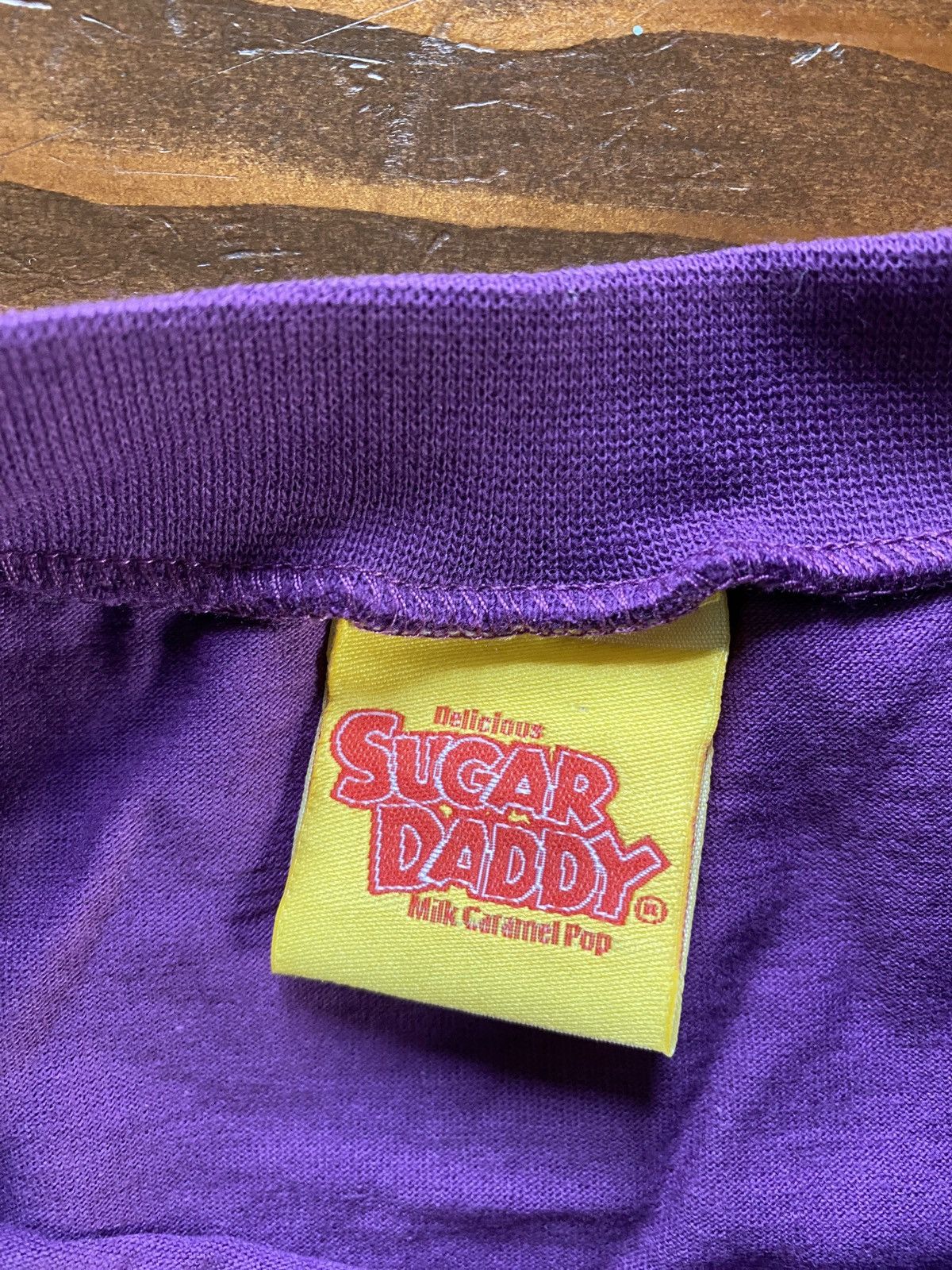 Vintage Vintage 2001 Sugar Daddy Candy Purple Tee Size US L / EU 52-54 / 3 - 9 Thumbnail