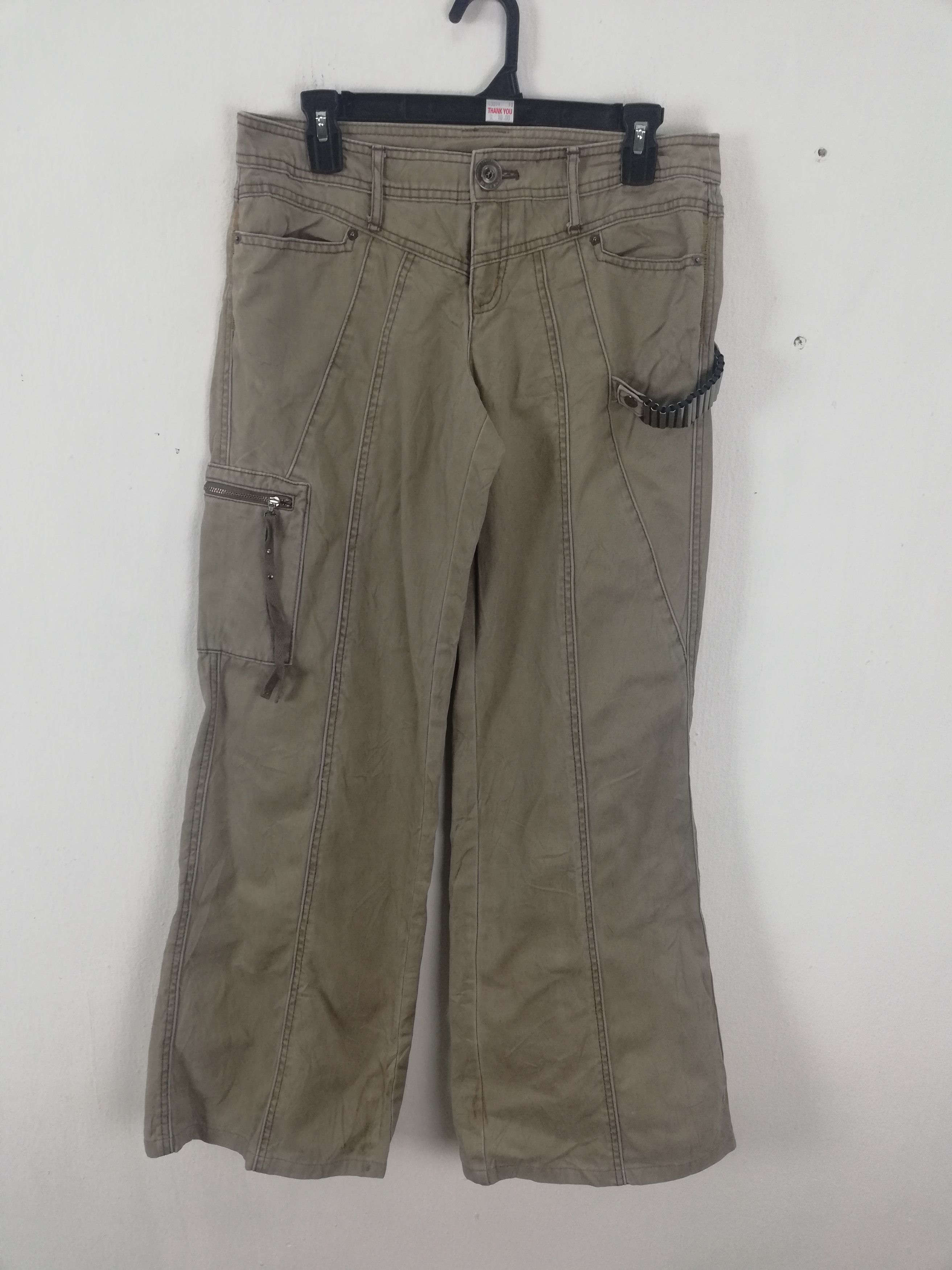 Japanese Brand Pride Japanese Bootcut cargo Multipocket tactical Pants Size US 31 - 1 Thumbnail