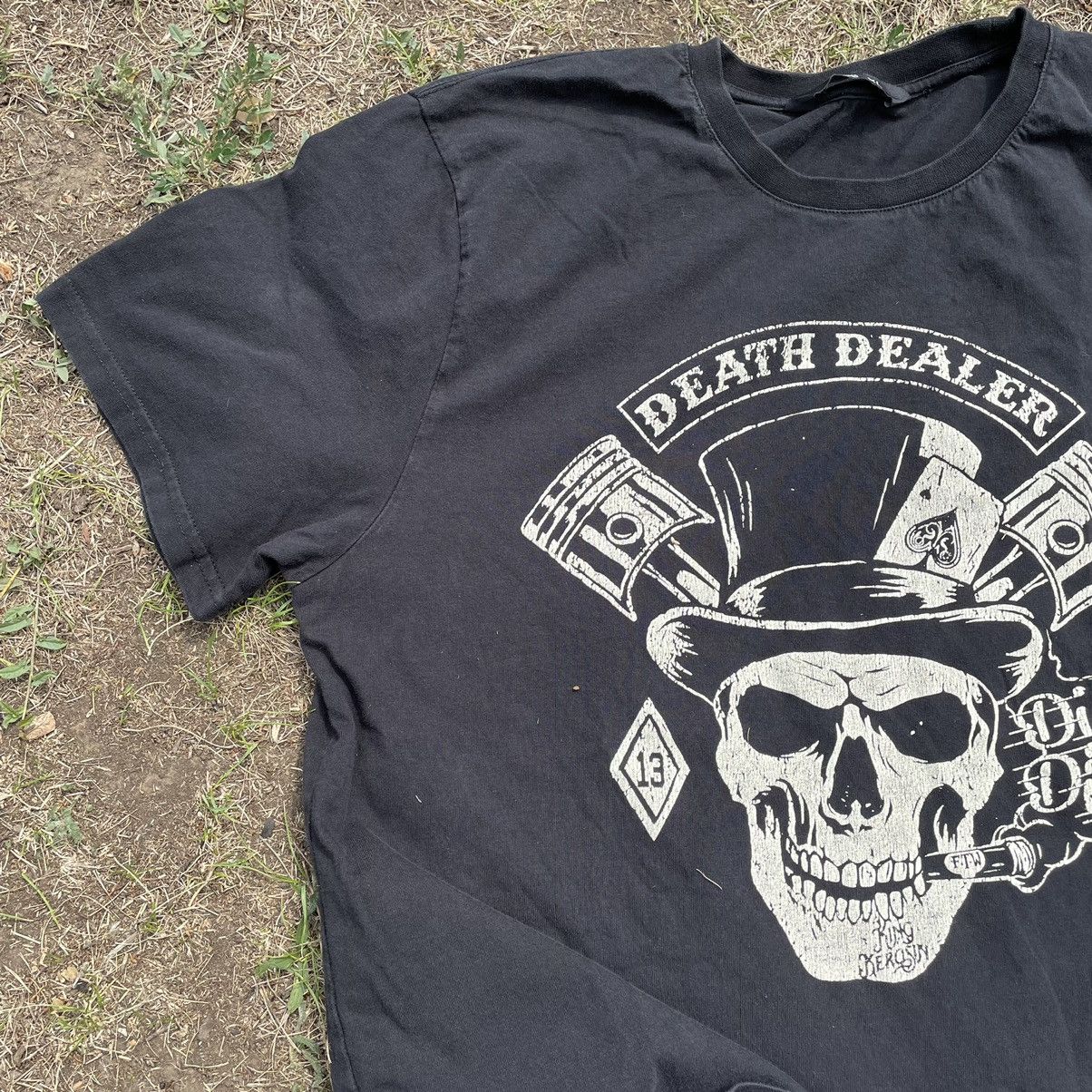 Vintage Vintage Y2K Skull Graphic Tee Death Dealer Punk Streetwear X Size US XL / EU 56 / 4 - 3 Thumbnail