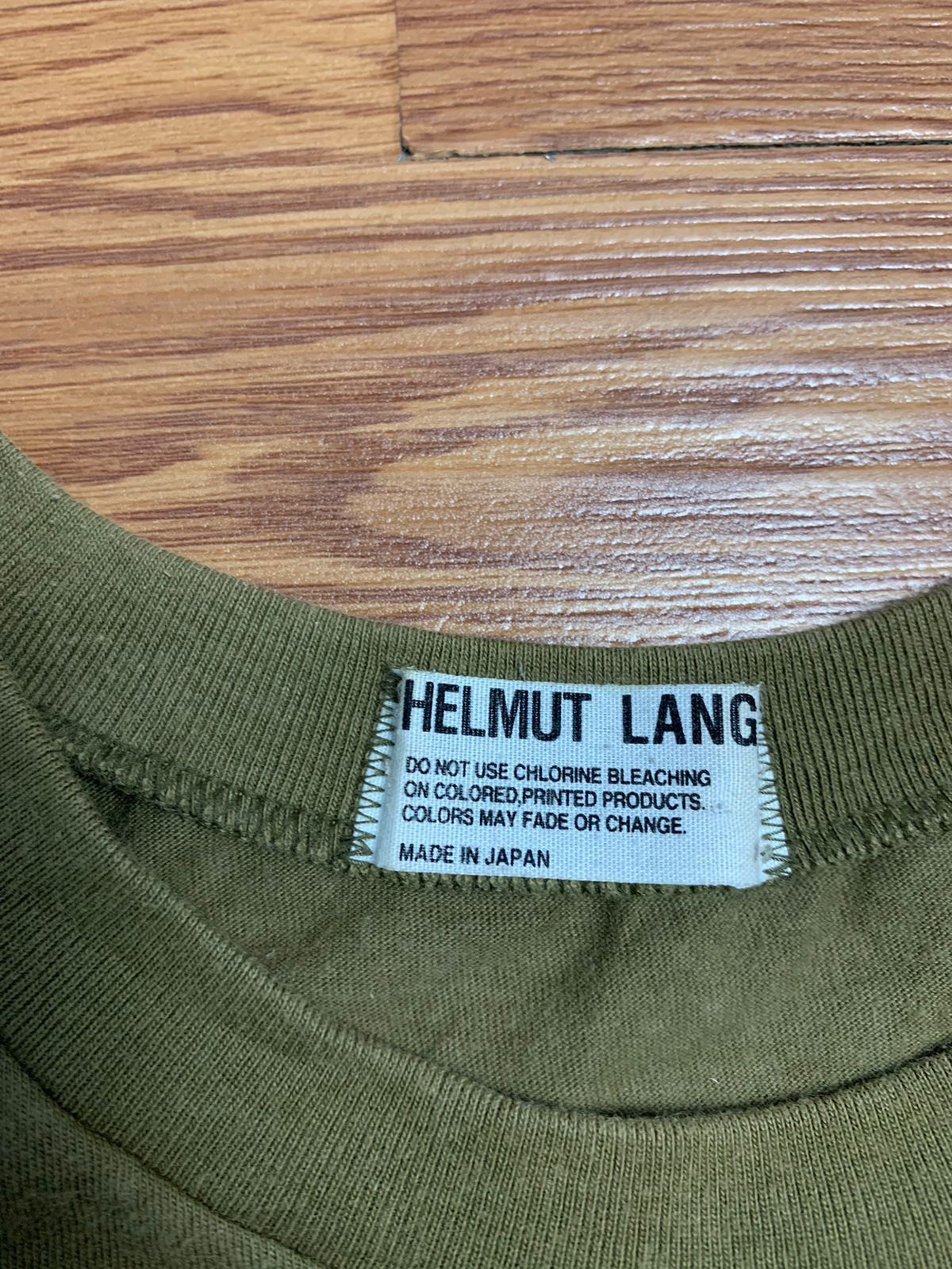 Helmut Lang Helmut Lang Made in Japan Basic Tee Size US S / EU 44-46 / 1 - 5 Thumbnail