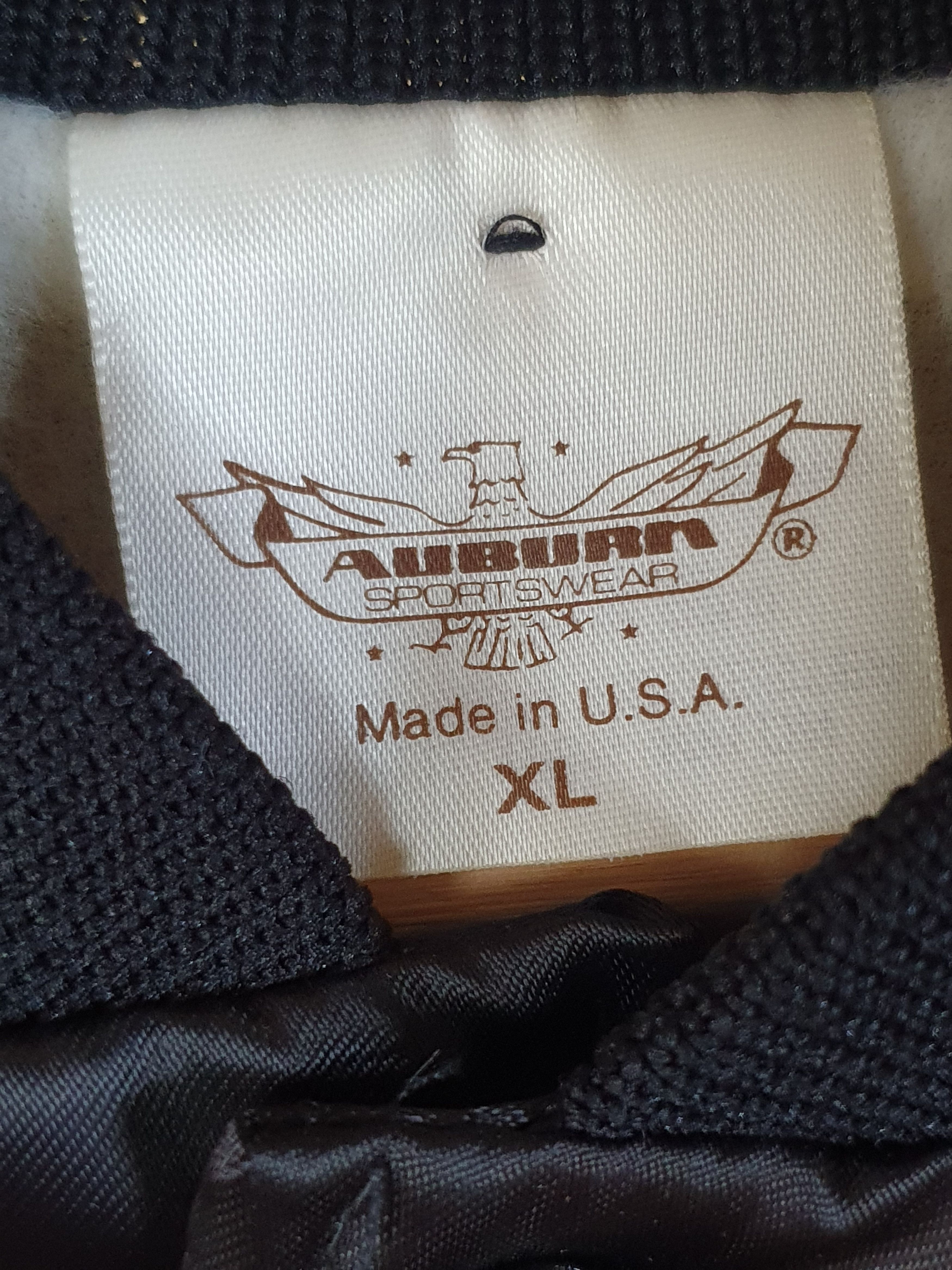 Auburn Sportswear × Vintage Auburn Sportswear USA Total Body Fitnes Satin jacket sz XL Size US XL / EU 56 / 4 - 5 Thumbnail