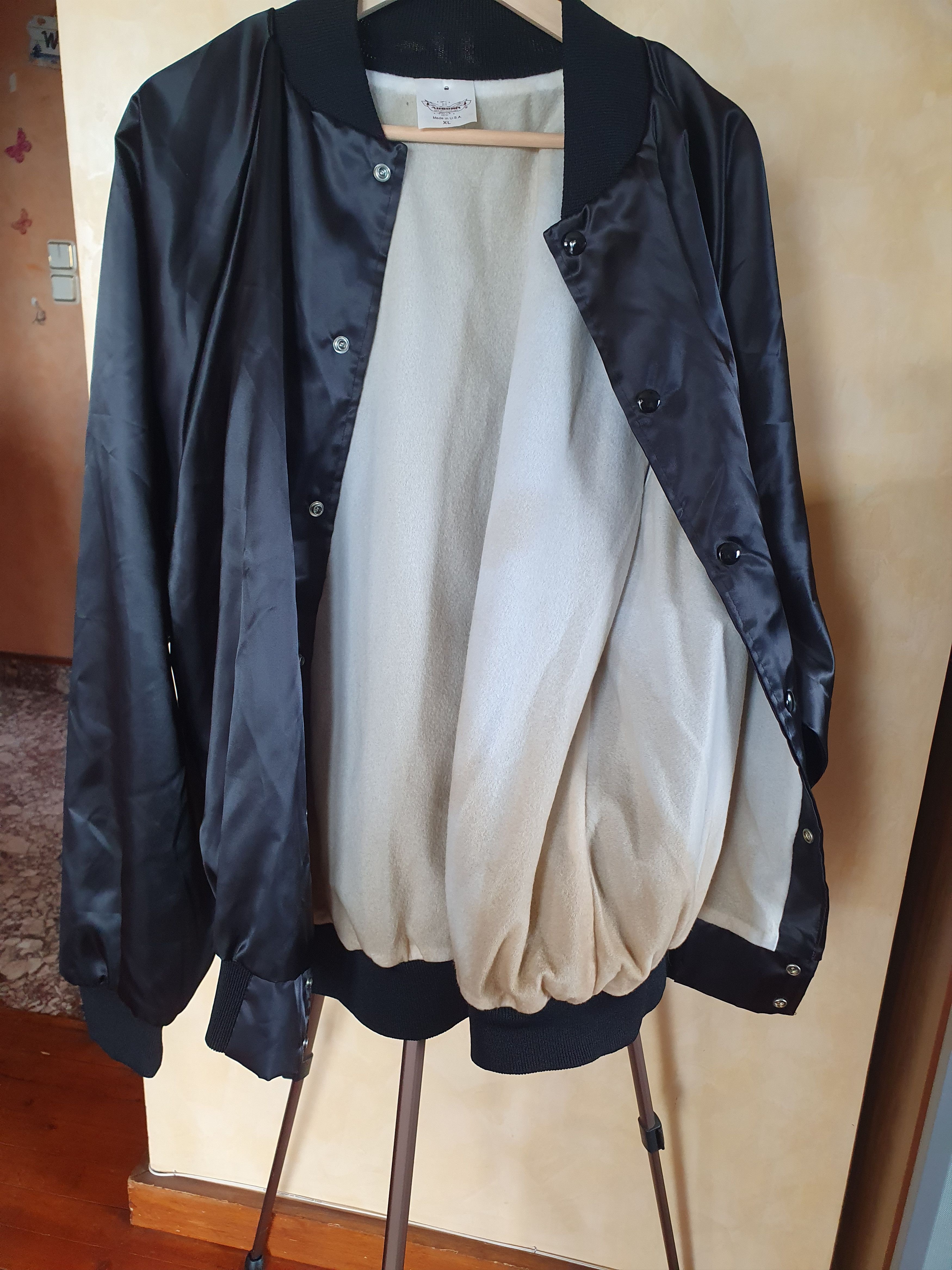 Auburn Sportswear × Vintage Auburn Sportswear USA Total Body Fitnes Satin jacket sz XL Size US XL / EU 56 / 4 - 19 Thumbnail