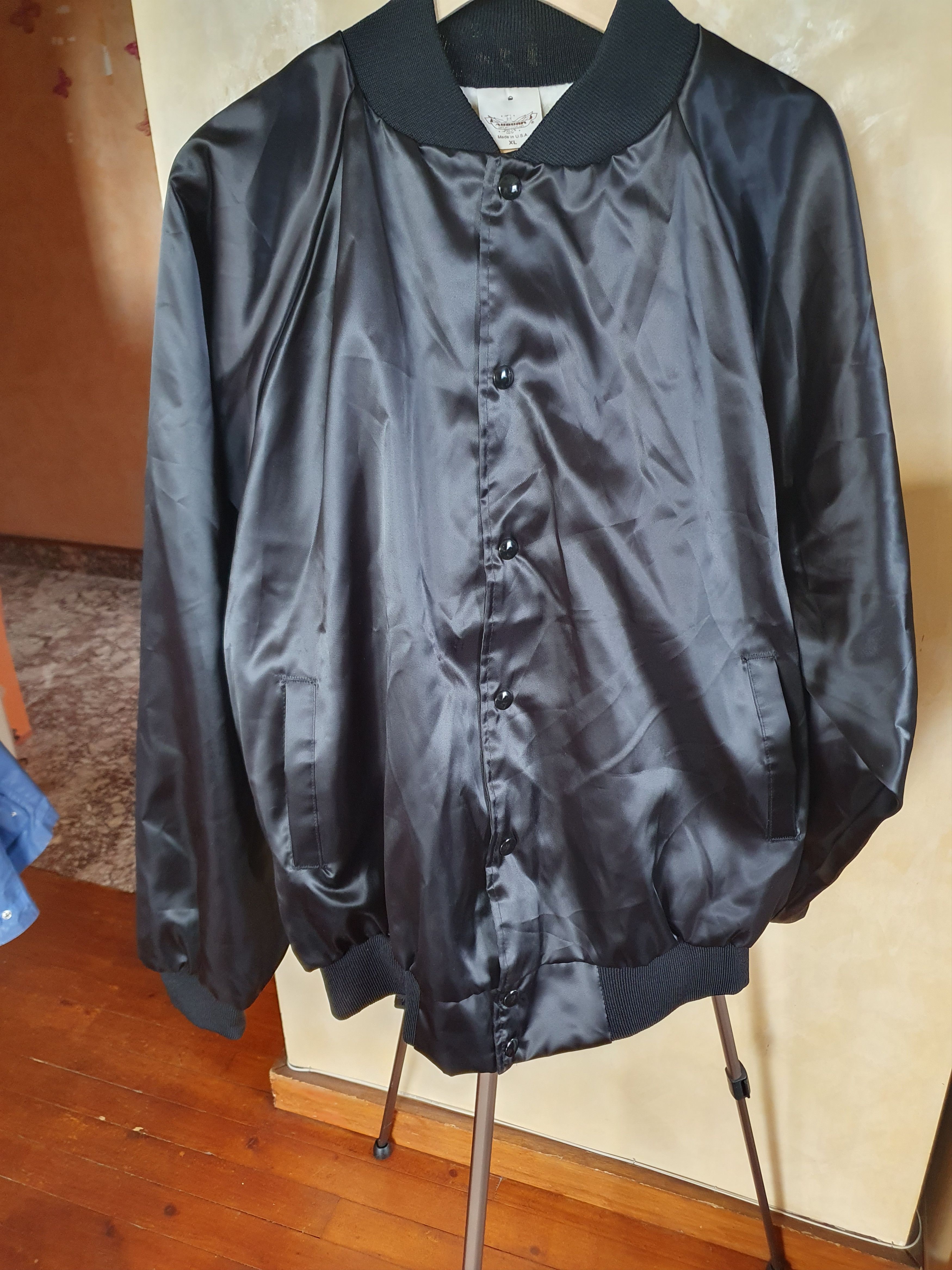 Auburn Sportswear × Vintage Auburn Sportswear USA Total Body Fitnes Satin jacket sz XL Size US XL / EU 56 / 4 - 2 Thumbnail