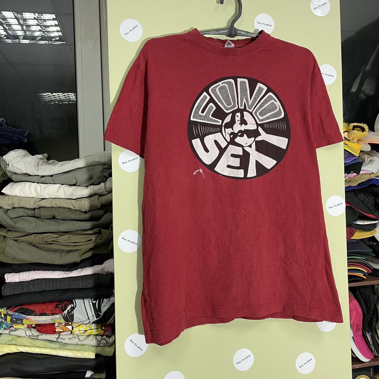 Vintage Vintage 90s Graphic Tee Sun Faded Streetwear Skate Red M Size US M / EU 48-50 / 2 - 3 Thumbnail