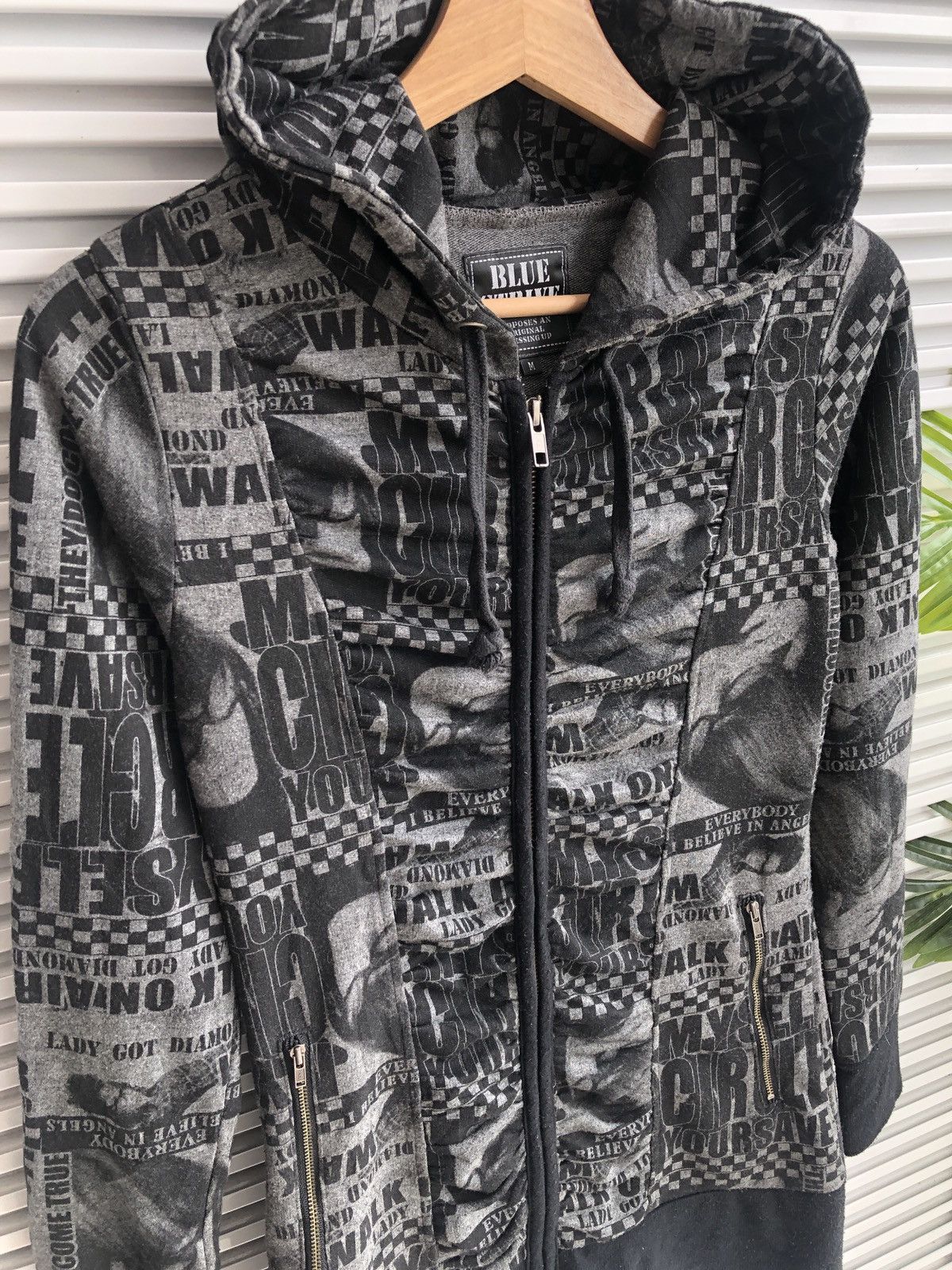 Japanese Brand Vintage Blue Strive Hoodies / KapitalVisvim Smiley Size M / US 6-8 / IT 42-44 - 2 Thumbnail