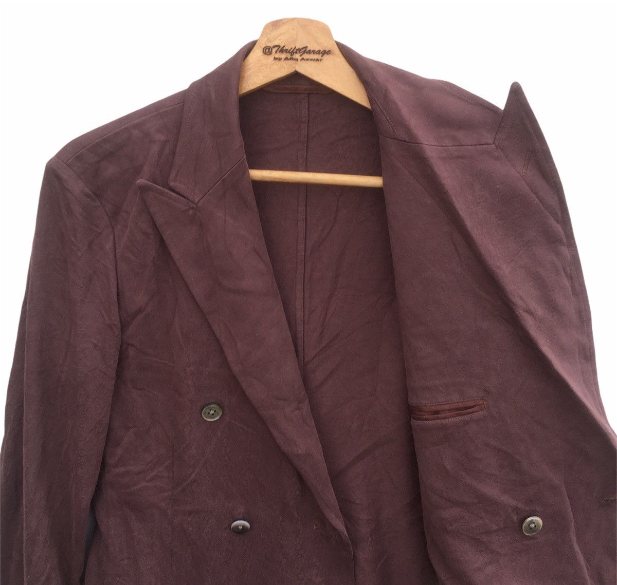 United Arrows Rare United Arrows Double Breast Slim Blazer/Jacket Size US M / EU 48-50 / 2 - 7 Thumbnail