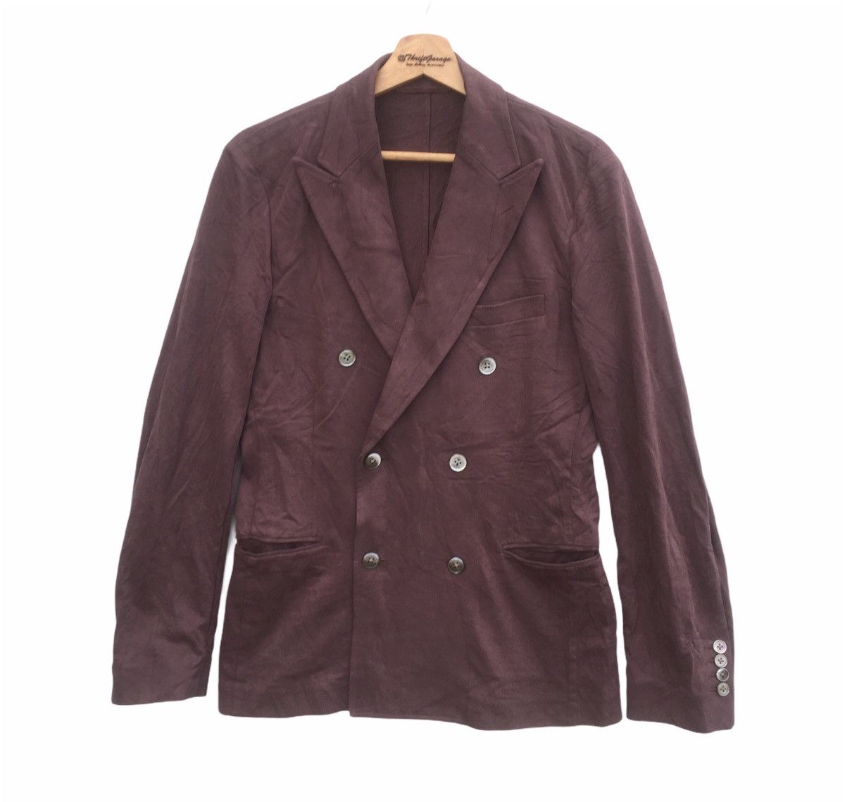 United Arrows Rare United Arrows Double Breast Slim Blazer/Jacket Size US M / EU 48-50 / 2 - 1 Thumbnail