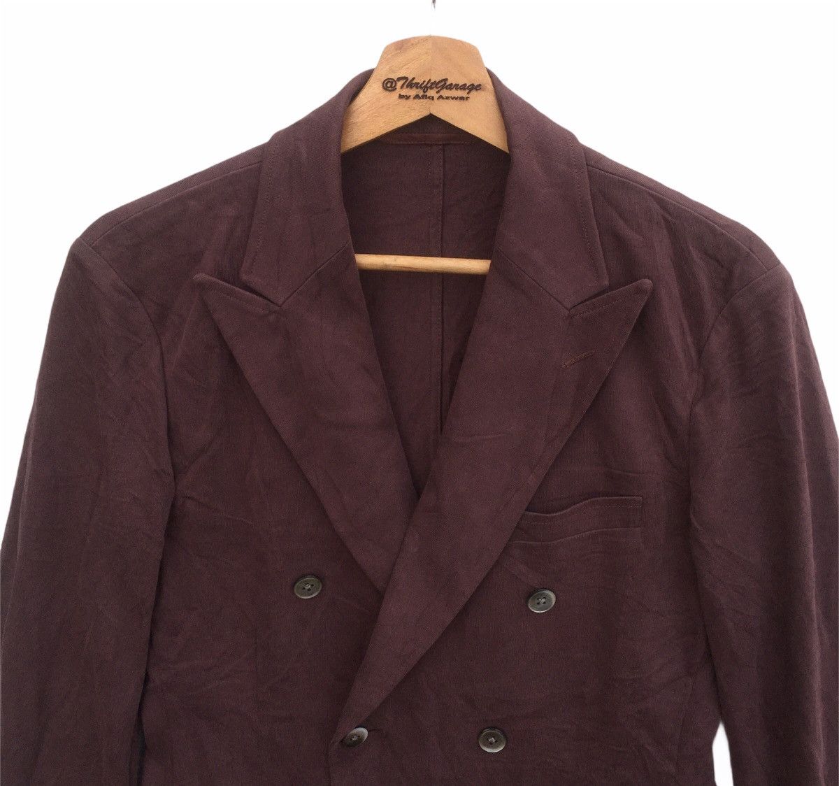 United Arrows Rare United Arrows Double Breast Slim Blazer/Jacket Size US M / EU 48-50 / 2 - 2 Thumbnail
