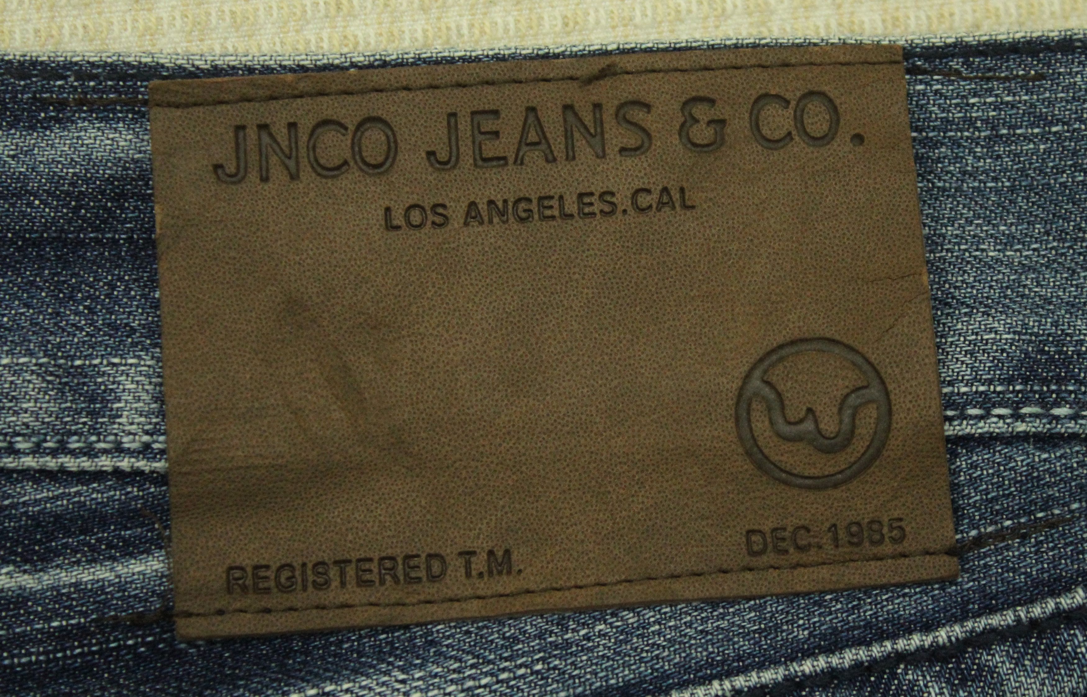 JNCO Fleur De Lis JNCO Pants Denim Jeans Embroidered Pockets Size US 34 / EU 50 - 19 Thumbnail