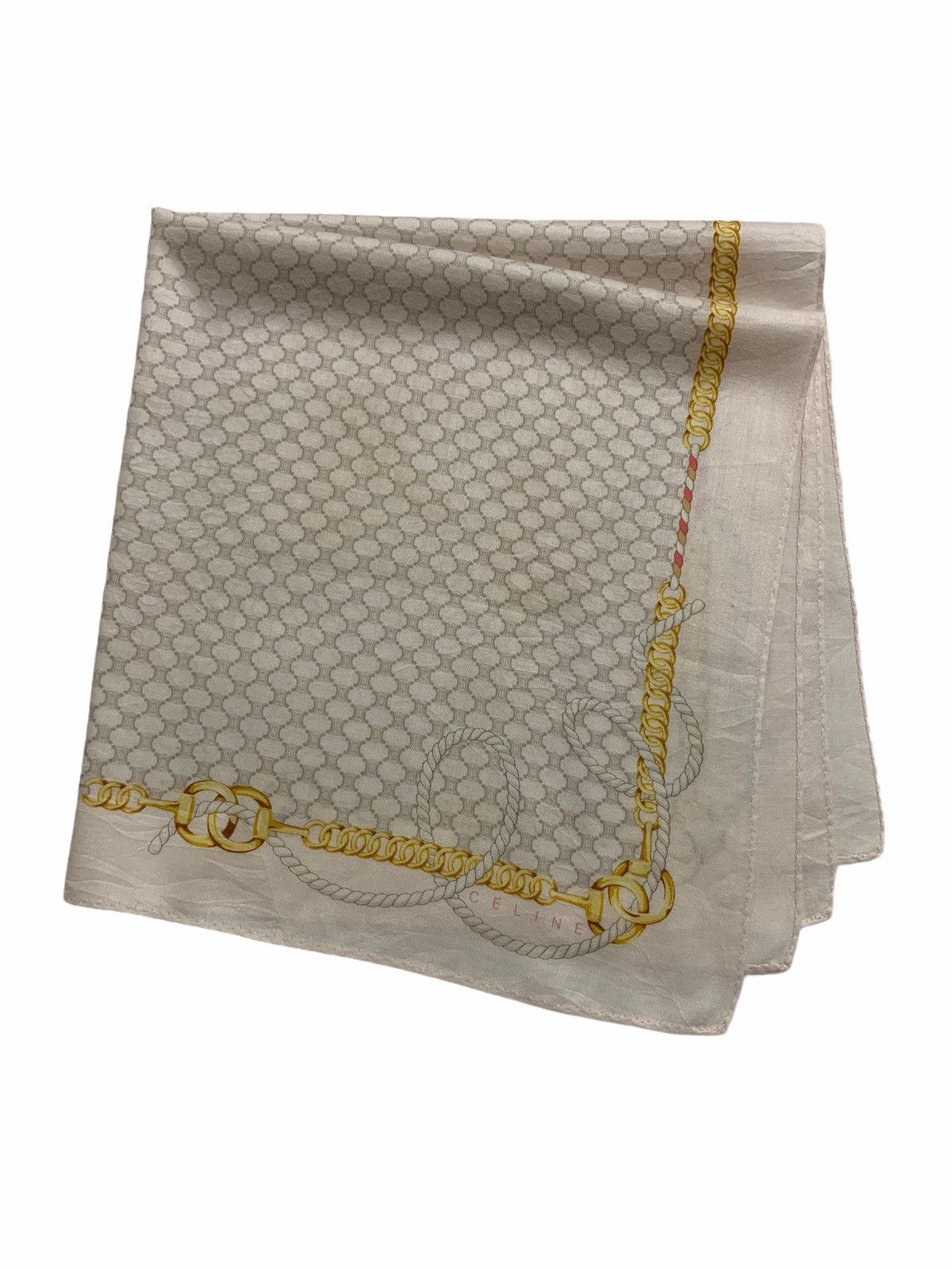 Celine celine bandana handkerchief neckerchief turban pocketsquare Size ONE SIZE - 1 Thumbnail