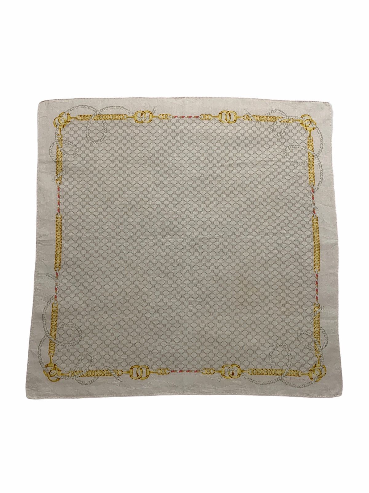Celine celine bandana handkerchief neckerchief turban pocketsquare Size ONE SIZE - 2 Thumbnail