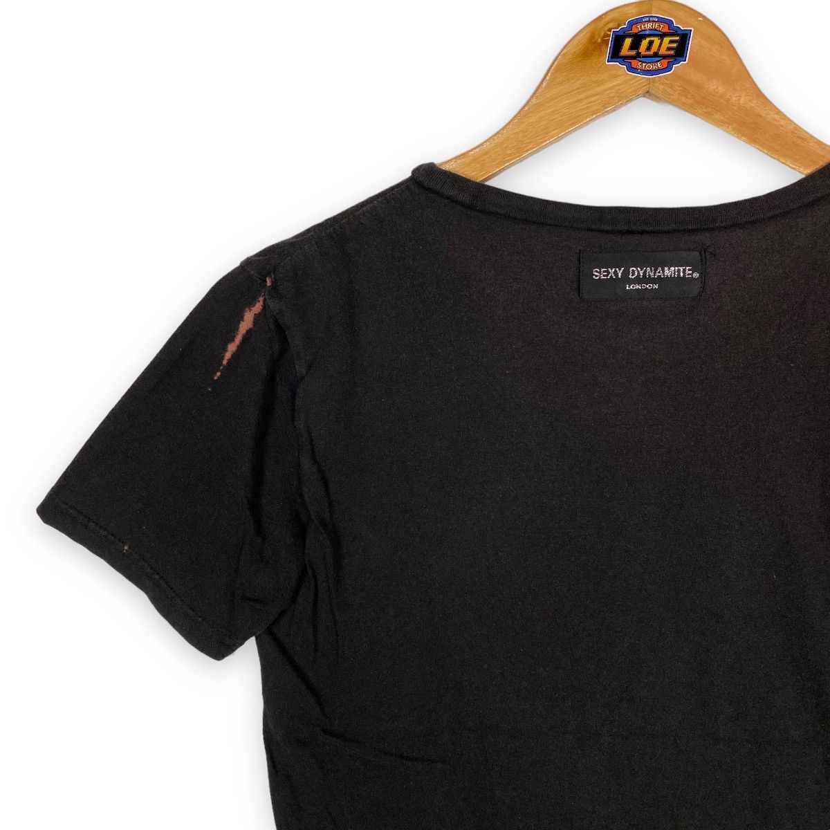 Hysteric Glamour × Seditionaries × Vintage VINTAGE SEXY DYNAMITE LONDON QUEEN T SHIRT Size XS / US 0-2 / IT 36-38 - 8 Thumbnail