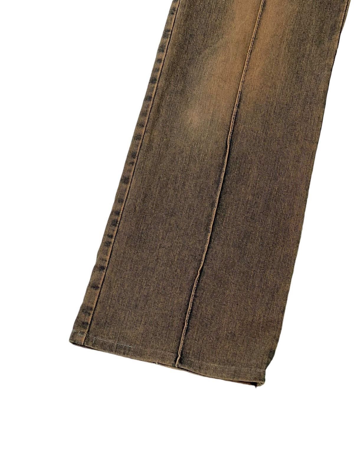 Japanese Brand Wide Leg Jeans Magic Square Mud Wash Like 2🟦4 Size US 28 / EU 44 - 5 Thumbnail