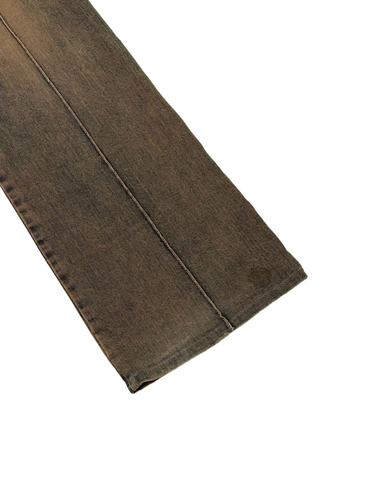 Japanese Brand Wide Leg Jeans Magic Square Mud Wash Like 2🟦4 Size US 28 / EU 44 - 14 Thumbnail