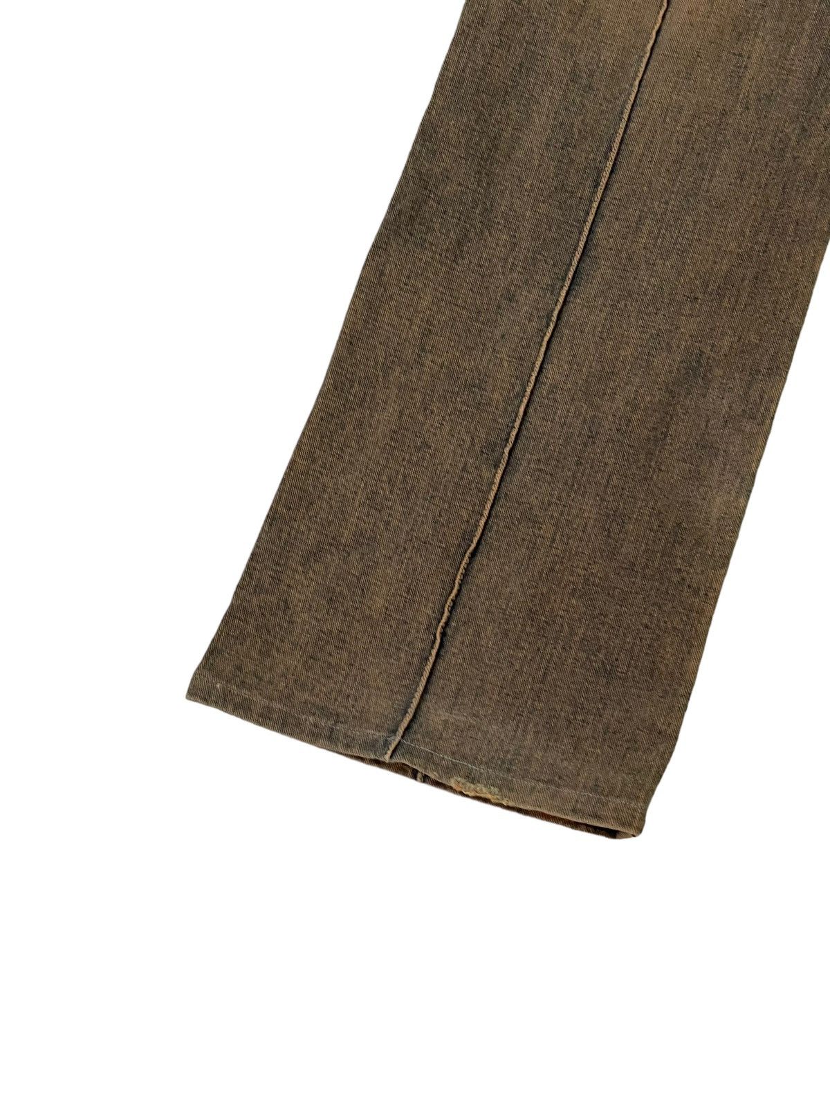 Japanese Brand Wide Leg Jeans Magic Square Mud Wash Like 2🟦4 Size US 28 / EU 44 - 15 Thumbnail